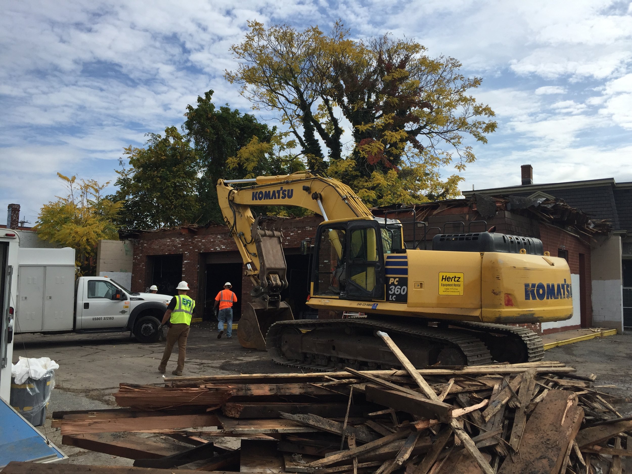  Removal of roof 