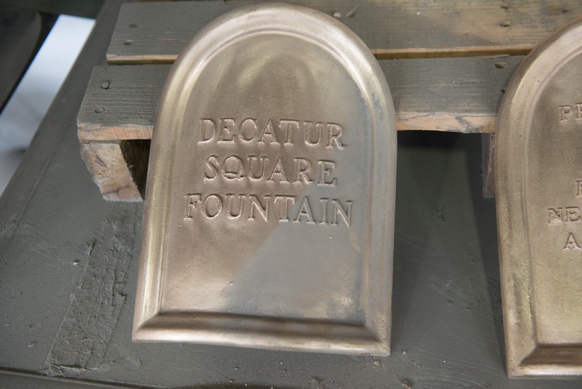  The fountain is intentionally named  Decatur Square Fountain  in remembrance of this site's former name of Decatur Square. 