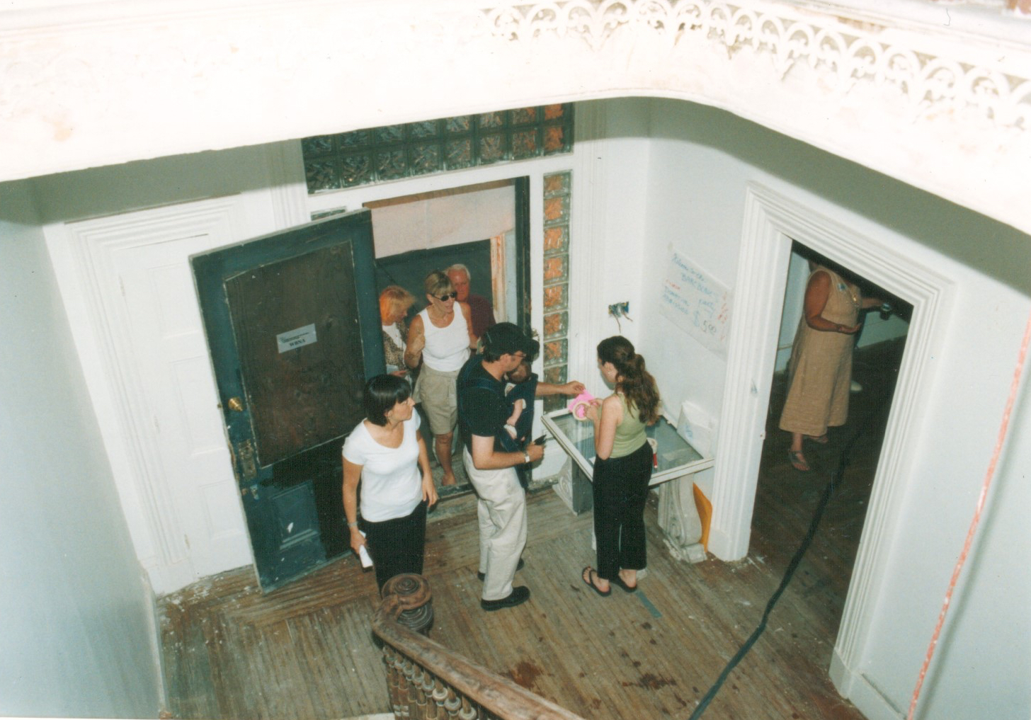  Pre-renovation party, 2002 