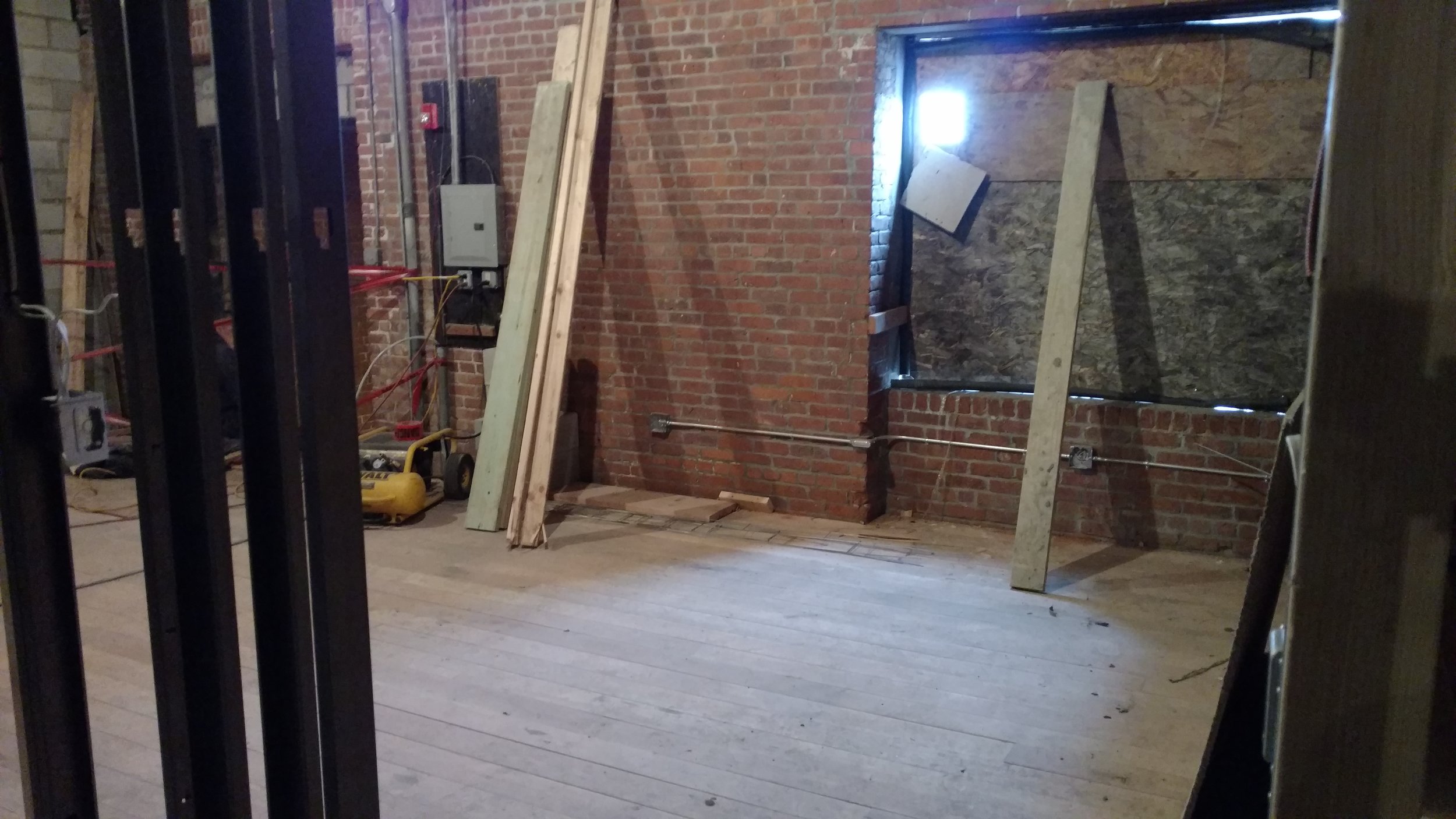  Third floor living space facing north in a two-bedroom unit 