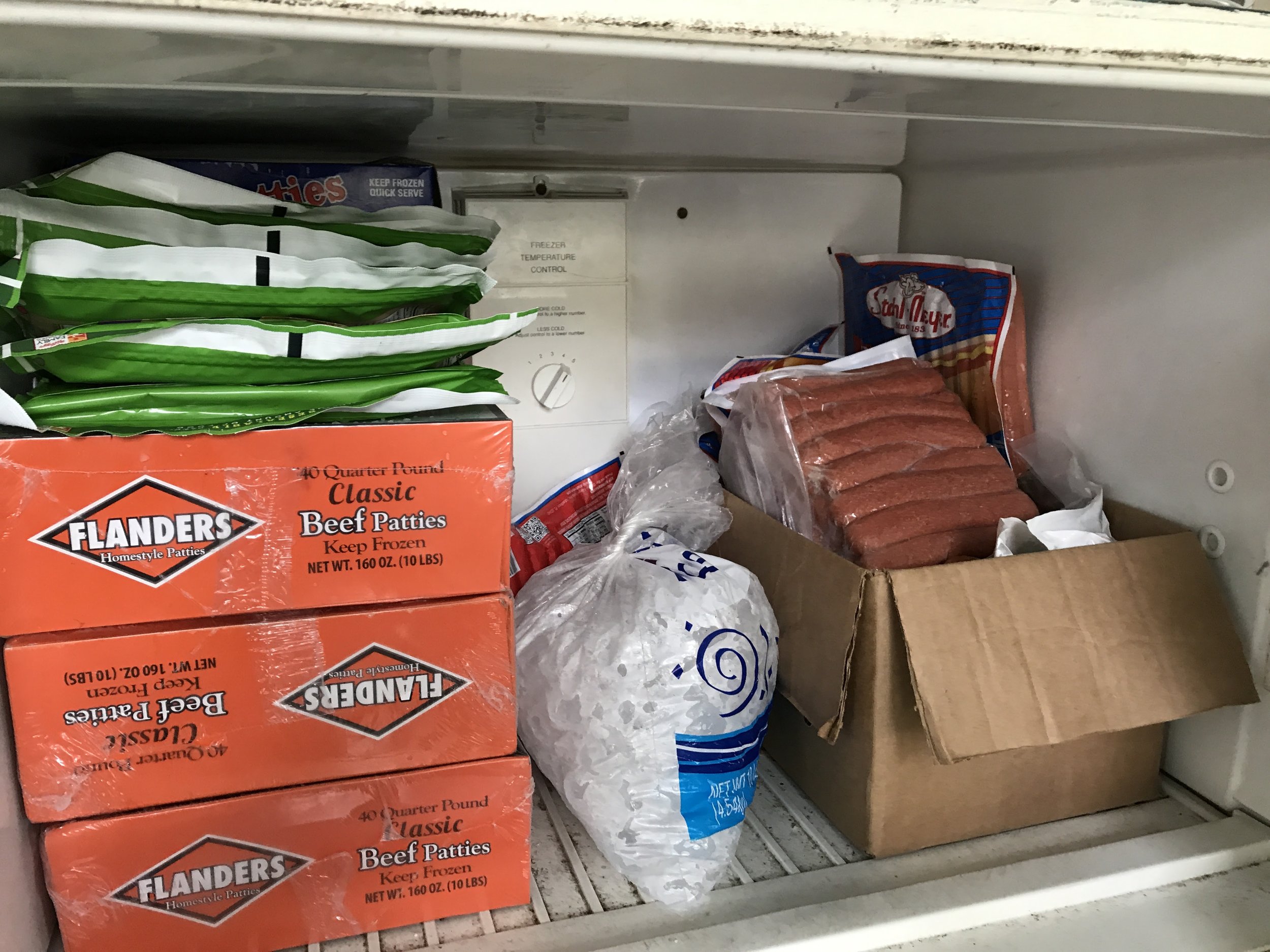 Aramark generously sponsored the volunteer BBQ