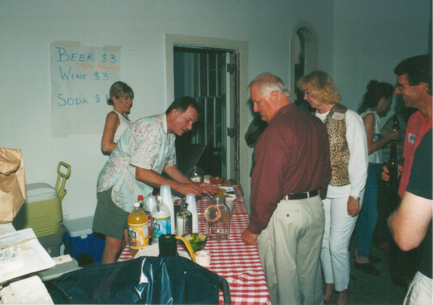  Pre-renovation party, 2002 