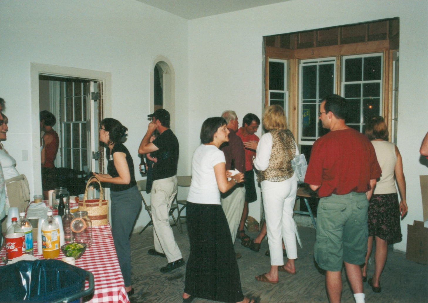  Pre-renovation party, 2002 