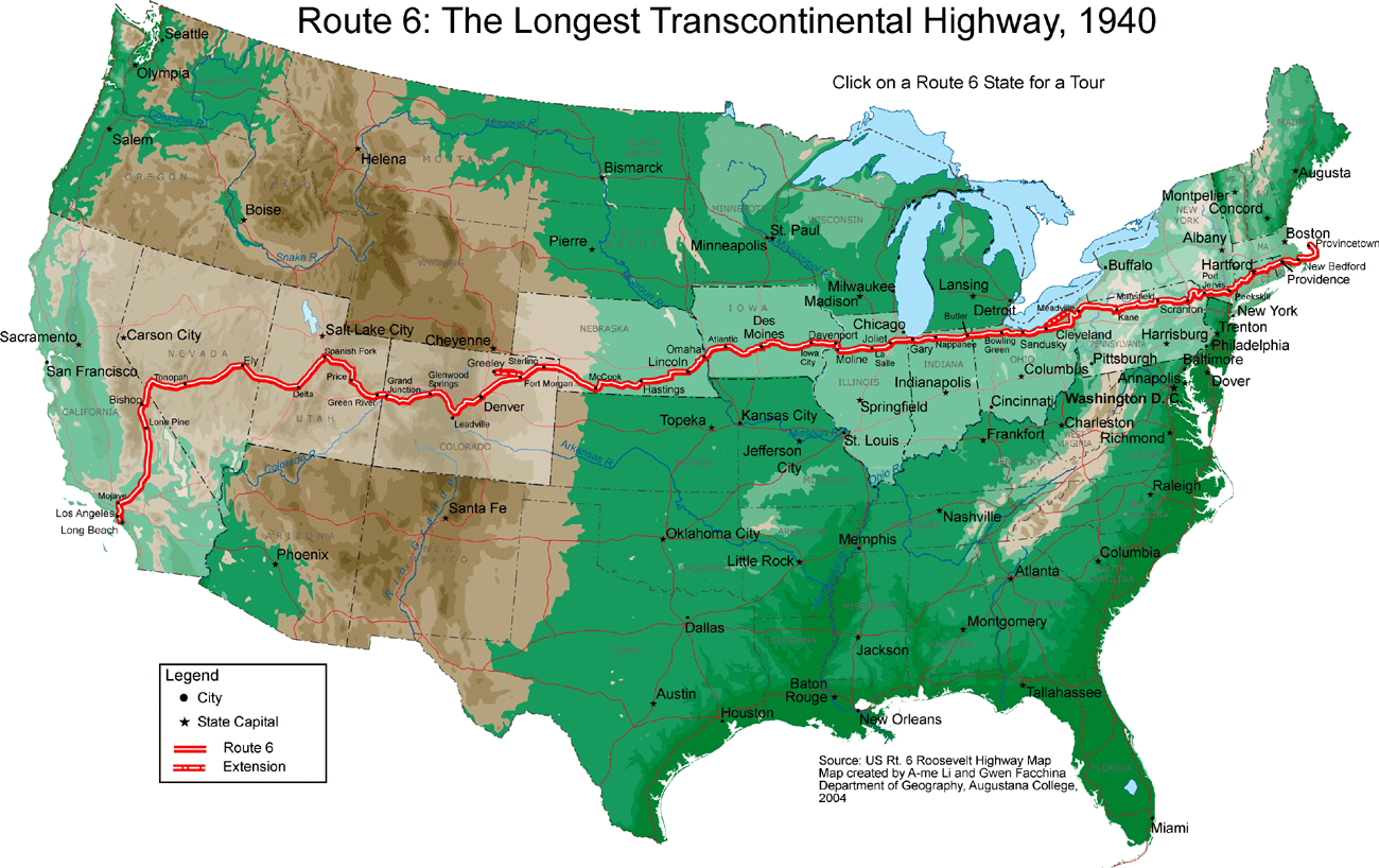  In 1942, Westminster Street became part of the Interstate network of US 6 and remained so until 1988. 