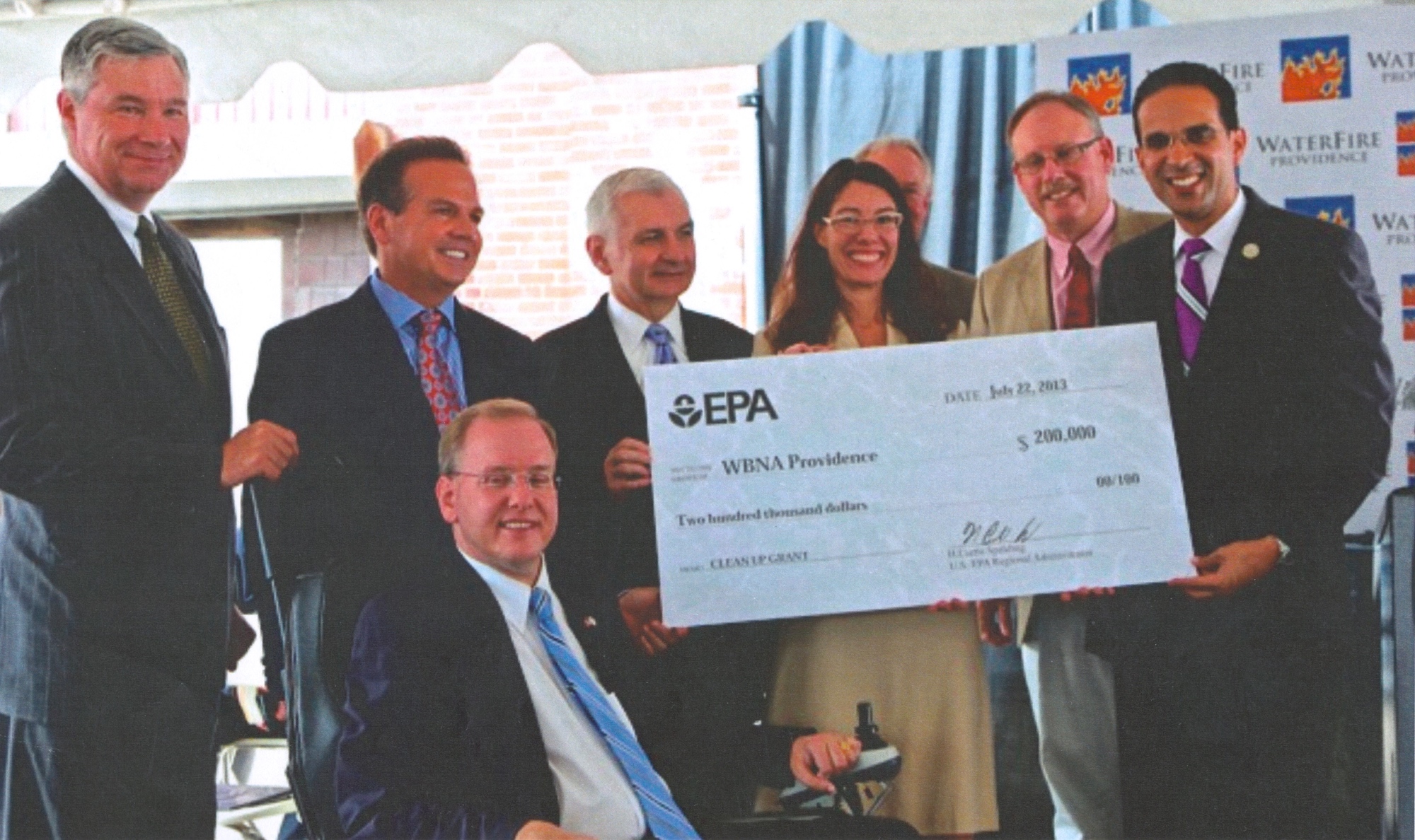  WBNA was awarded a $200,000 EPA Brownfields Cleanup Grant in 2013 