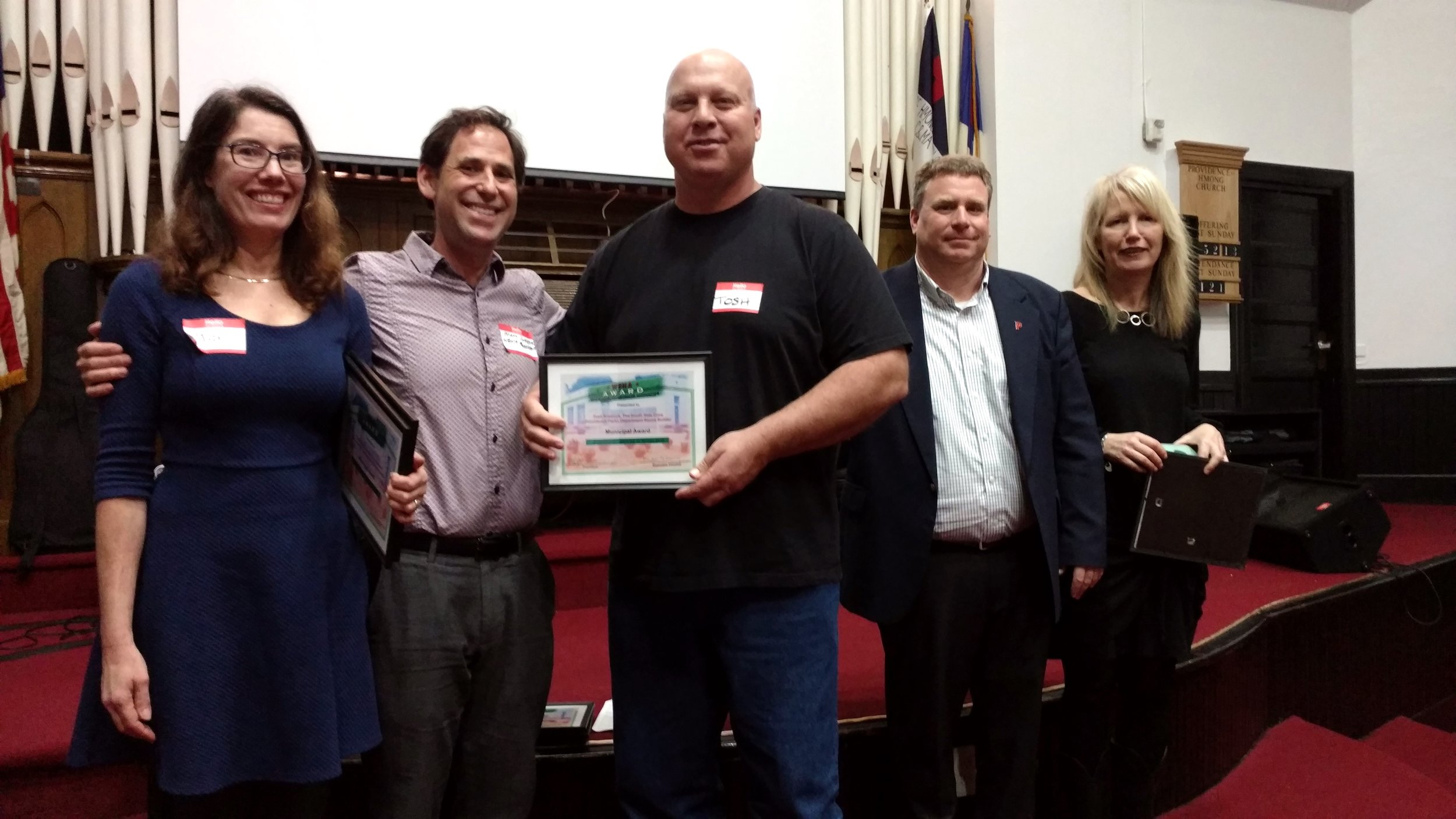  Municipal Award Winners: Bocce Builders of the Providence Parks Department 