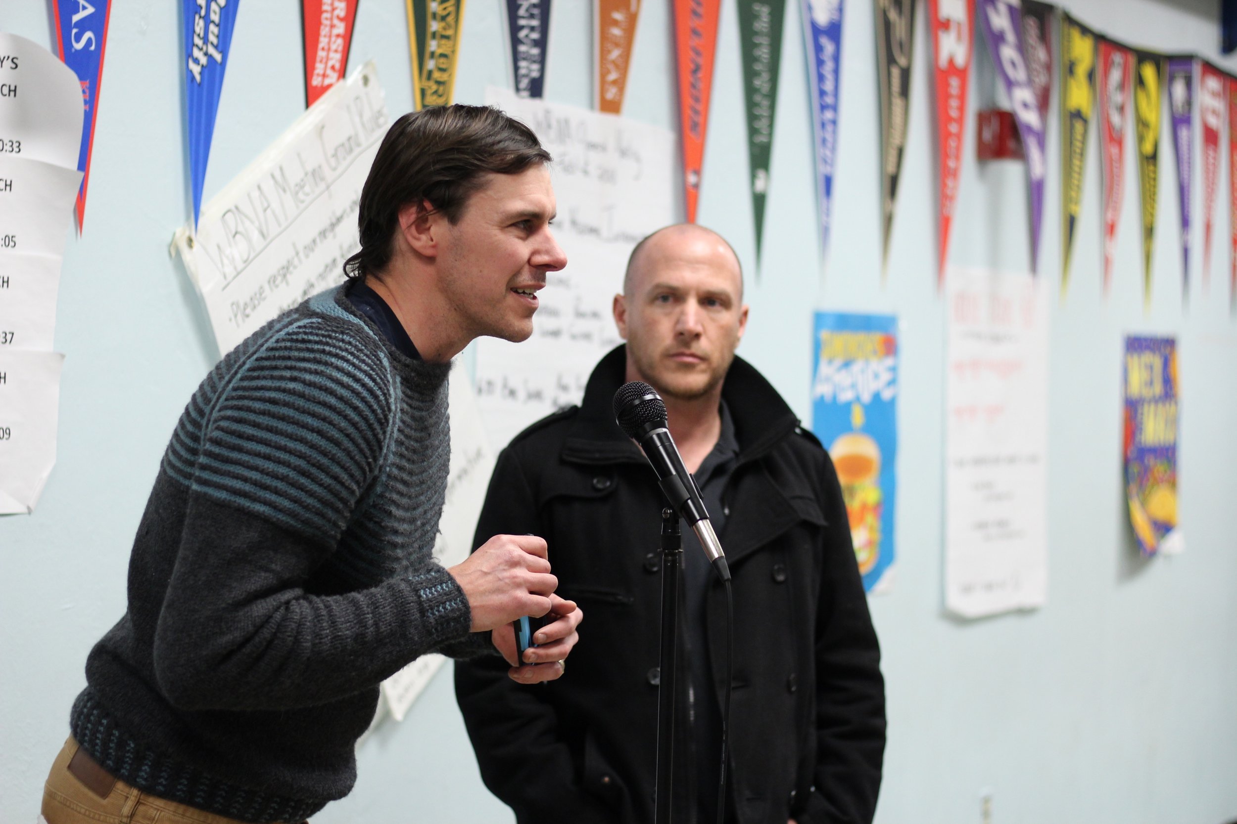  Patrick and Ben of the West Side Parks Committee 