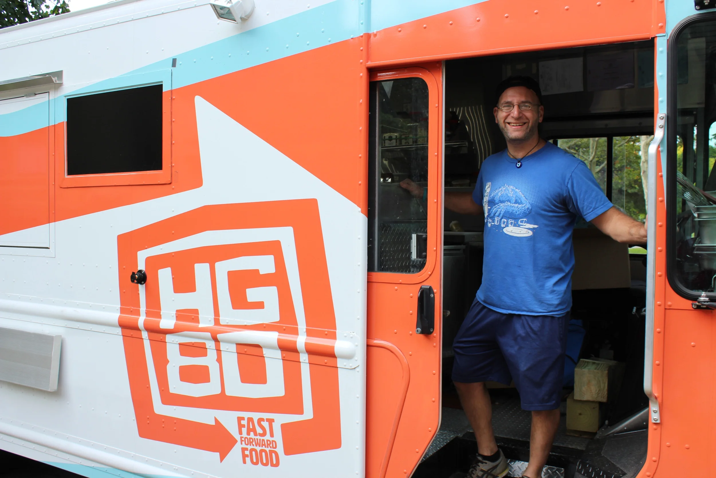 Providence’s newest food truck, HG80, debuted at the House Tour Photo by Jessica Jennings