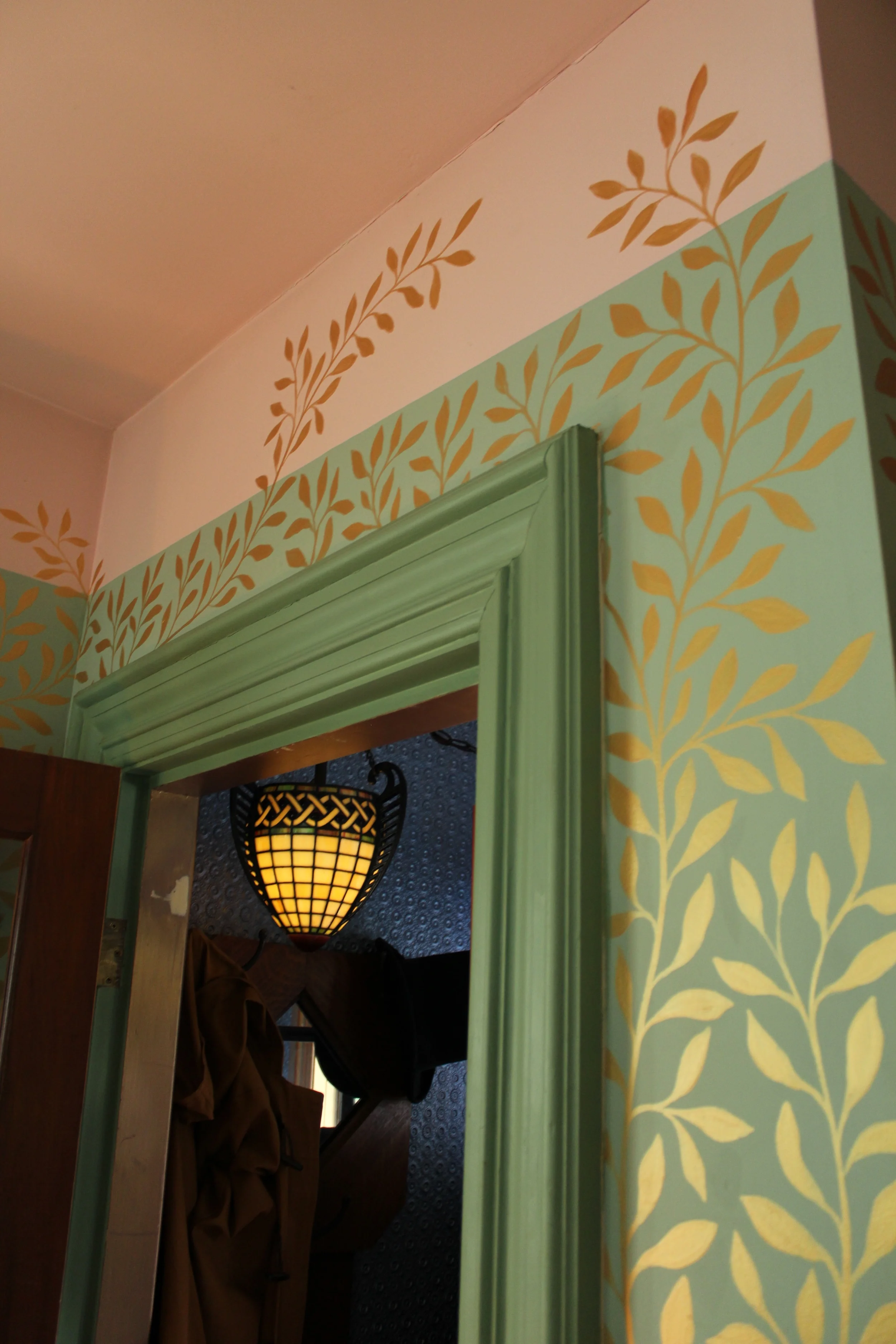 Hand-painted wall murals Photo by Jessica Jennings