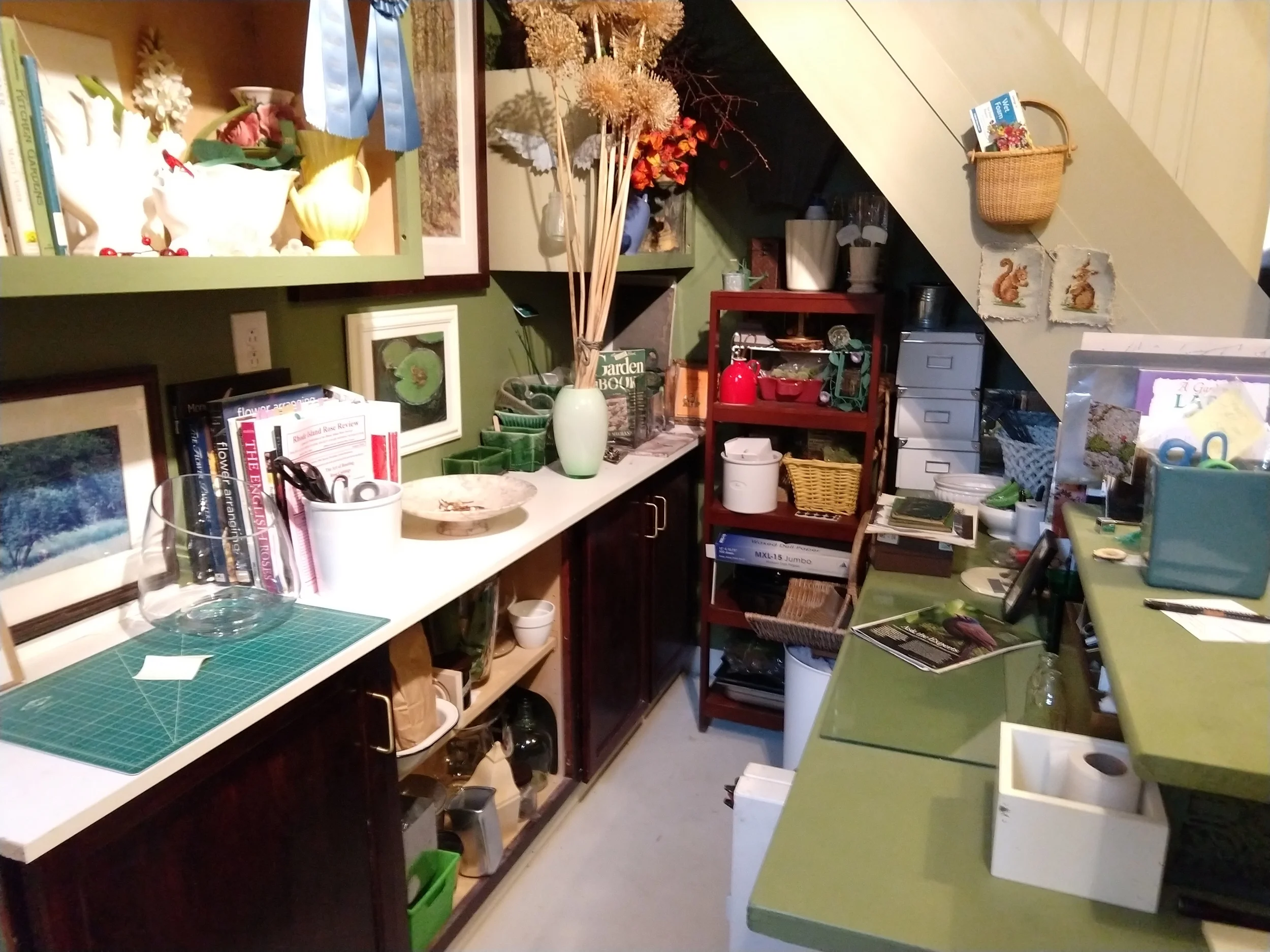 Basement gardening studio Photo by Jessica Jennings