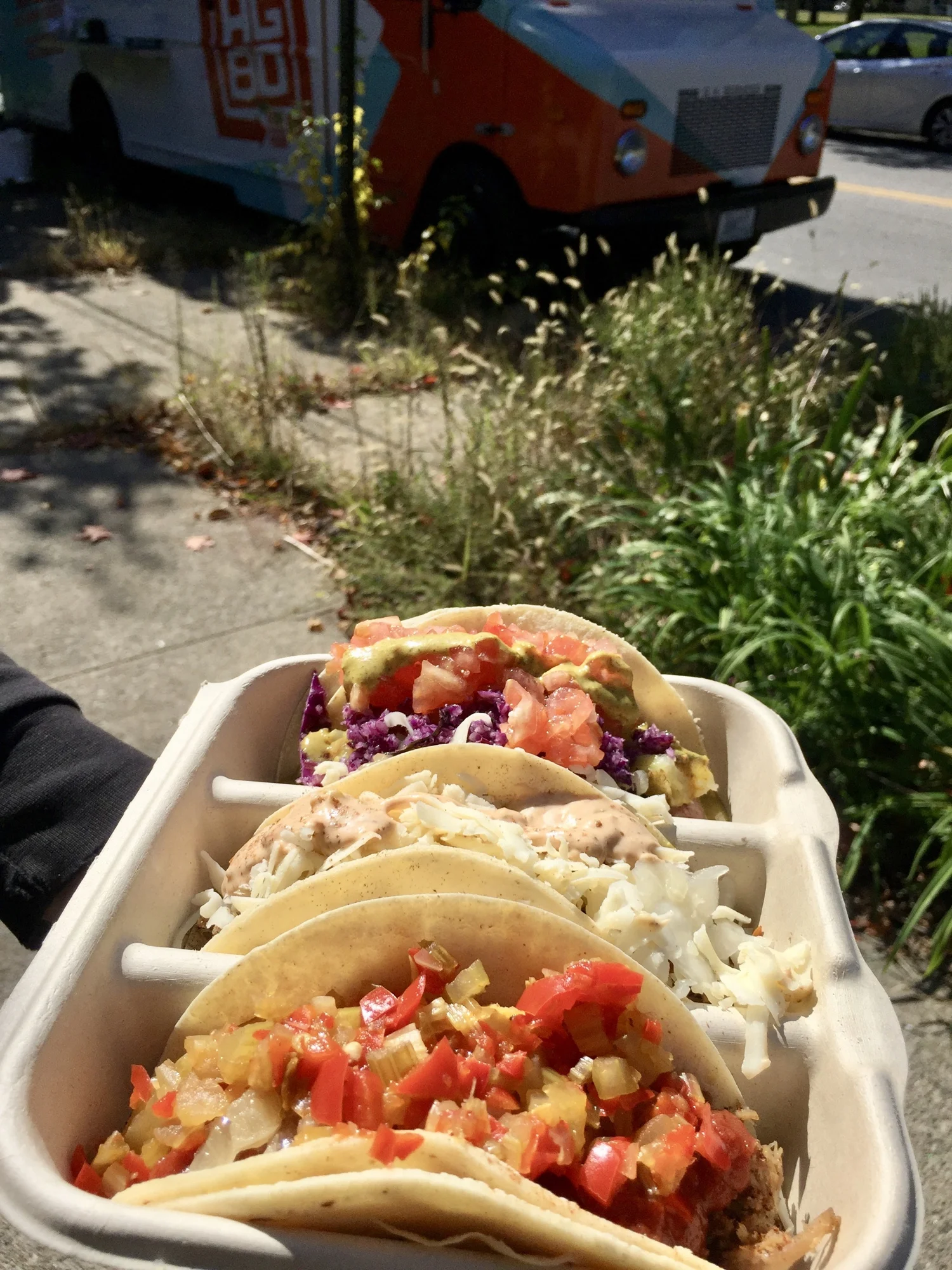 Providence’s newest food truck, HG80, debuted at the House Tour Photo by Barbra Revill