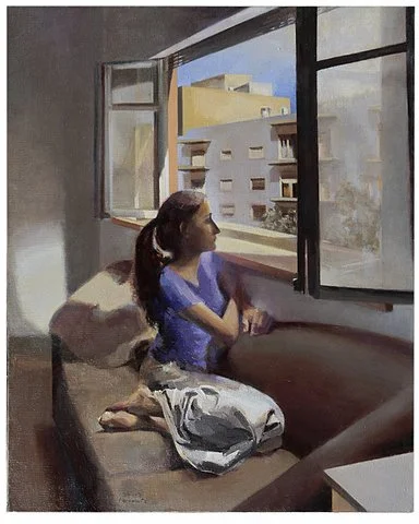 Jerusalem Morning 110 x 90 cm oil on linen​
