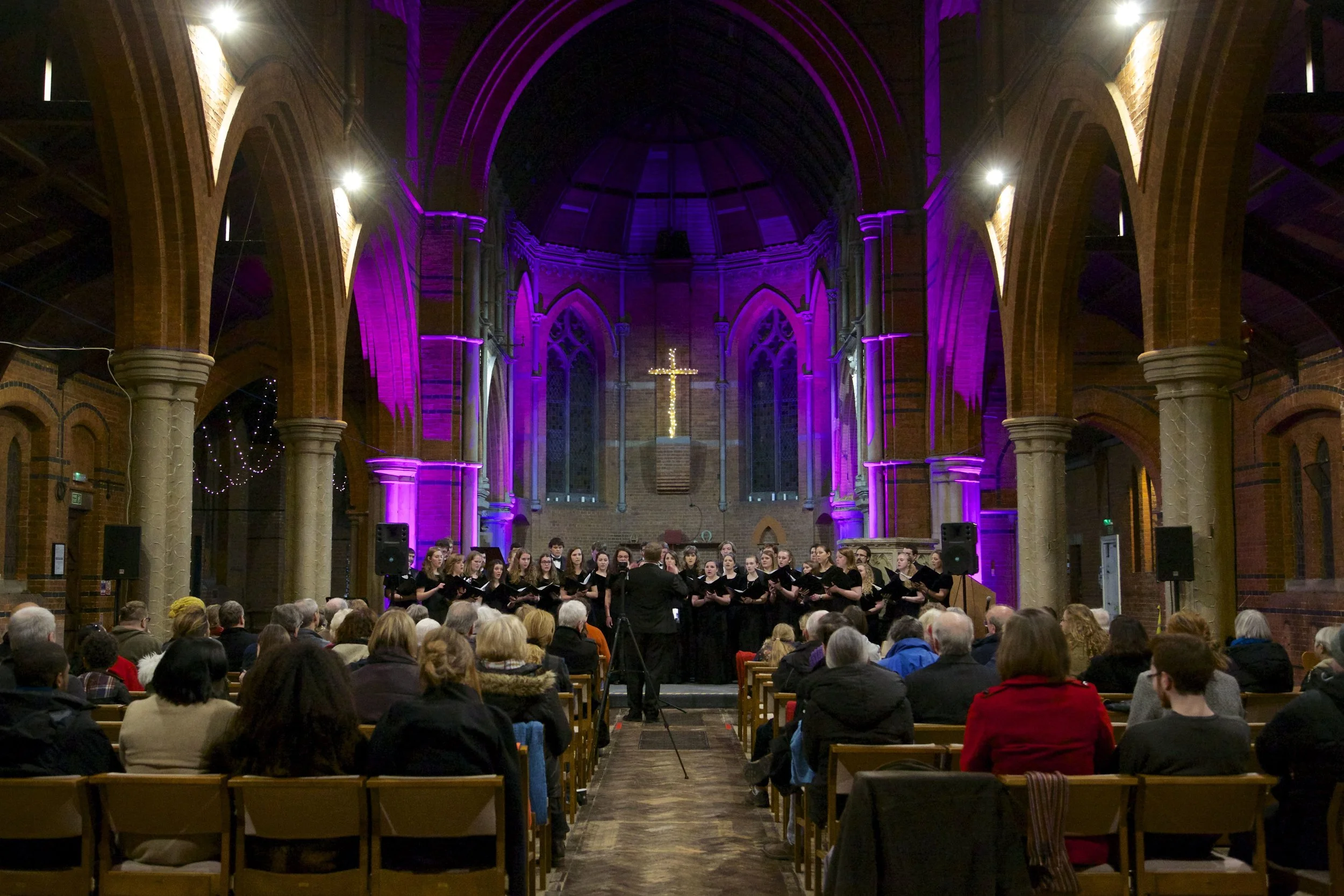 Last year's visiting choir, the Truett-McConnell College Chorale