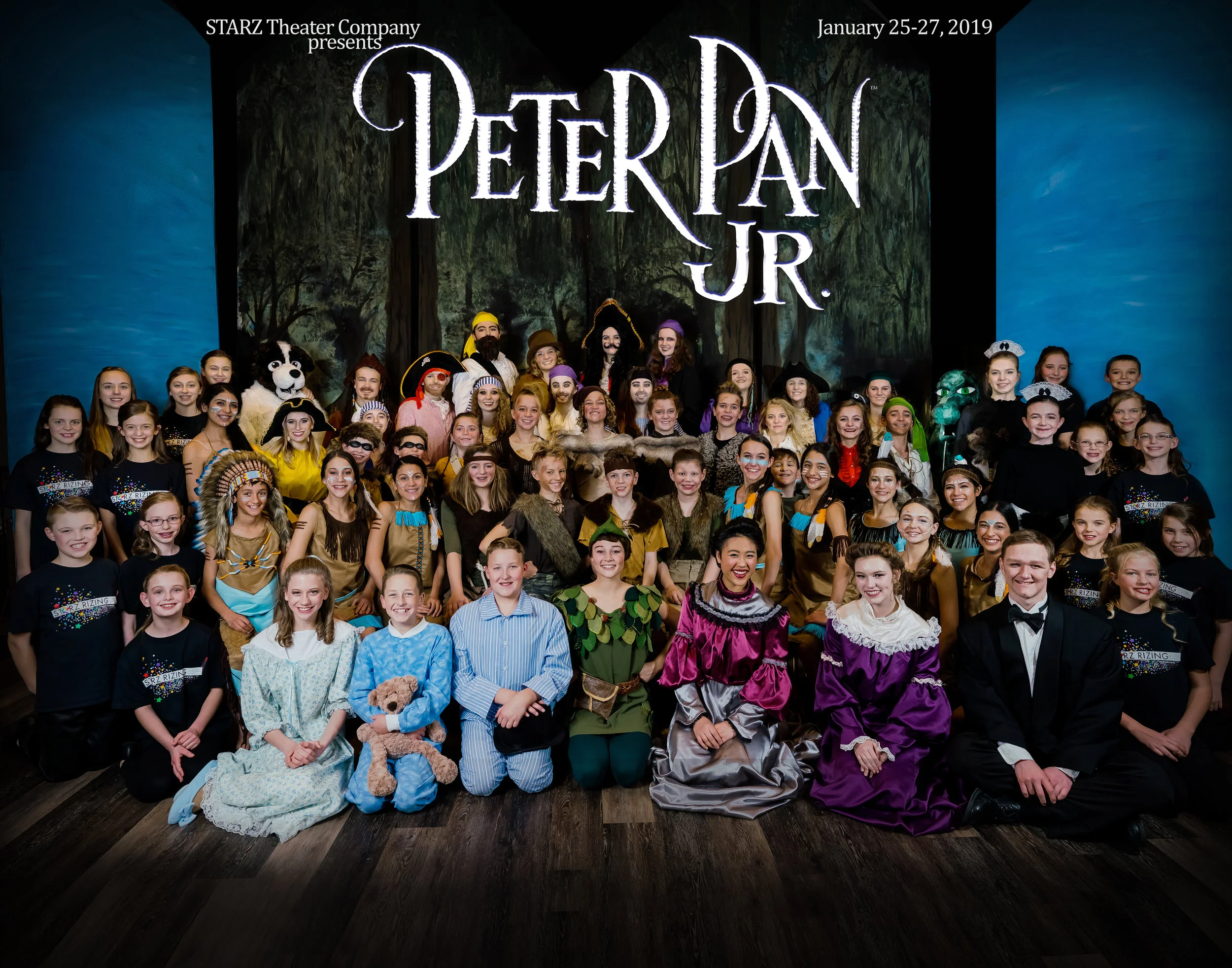 Click here for photos from our season! Thanks to our families for the fun candids at kick-off and rehearsals, Amanda Lamb for portraits and Endless Stories Media for on-stage action shots!