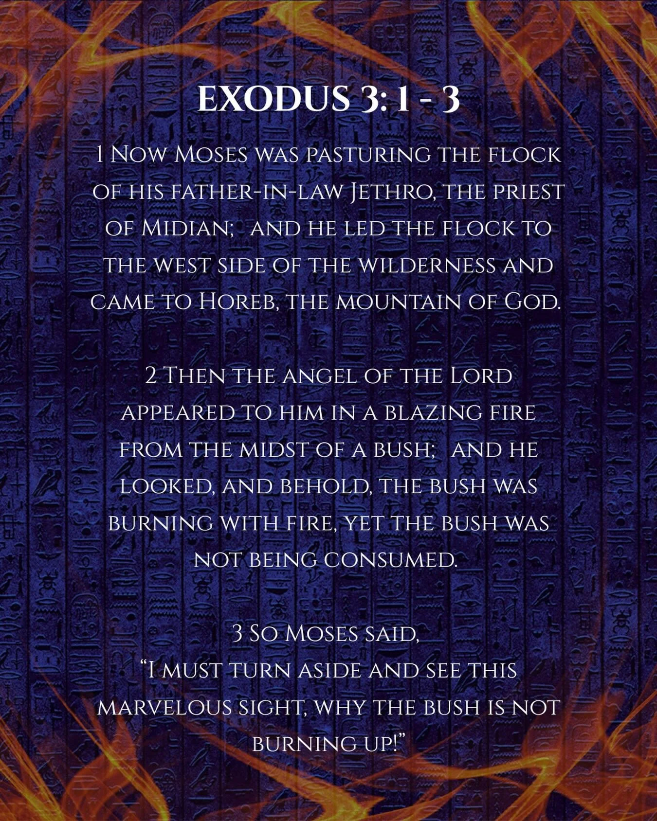 🔥 Moses &amp; the Burning Bush | Part 1 of 6 🔥