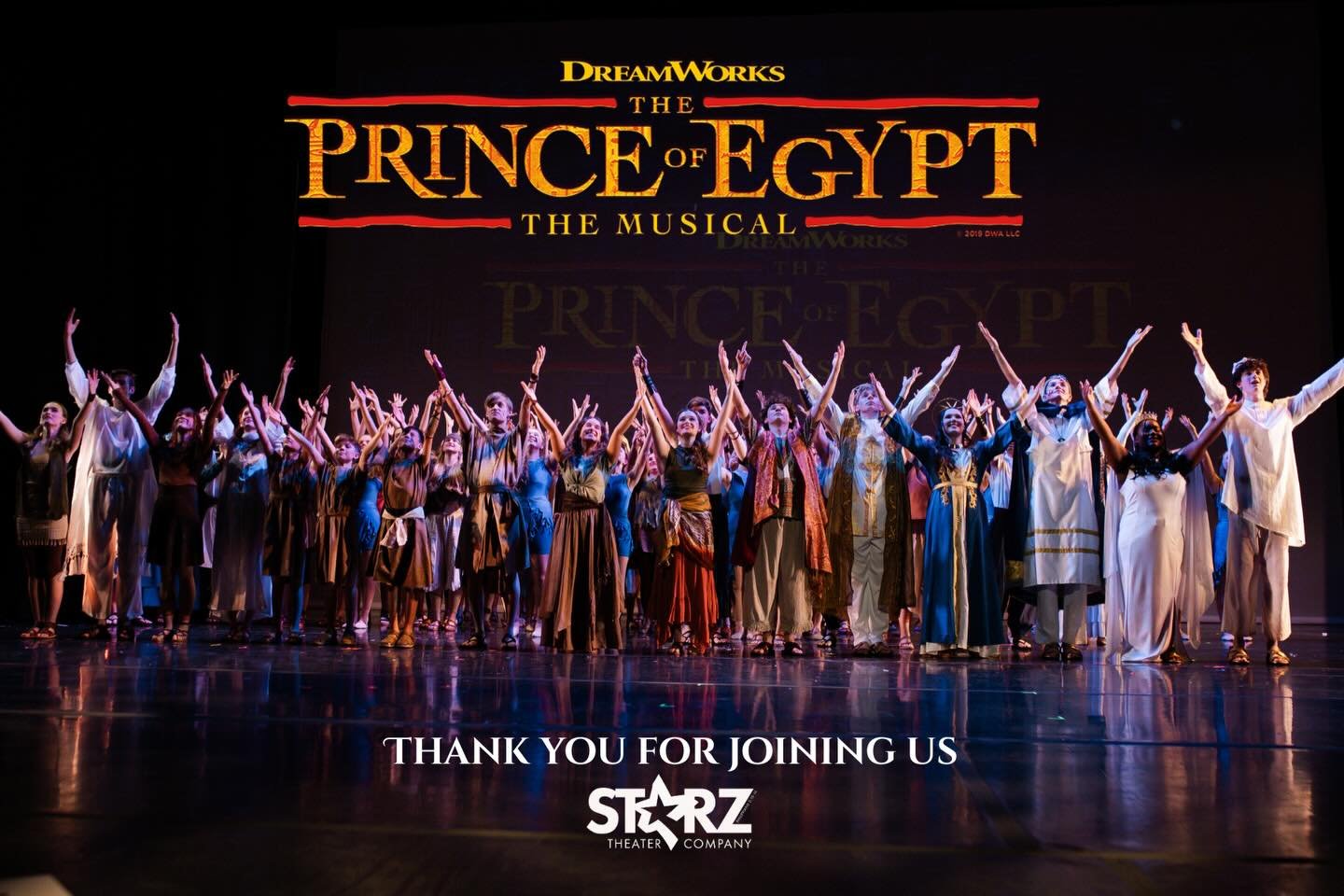 Thank you for joining us for The Prince of Egypt!

This story reminded us again and again of God&rsquo;s faithfulness, and it was an honor to share it with such an incredible audience. Thank you for being a part of an unforgettable weekend. 

&ldquo;