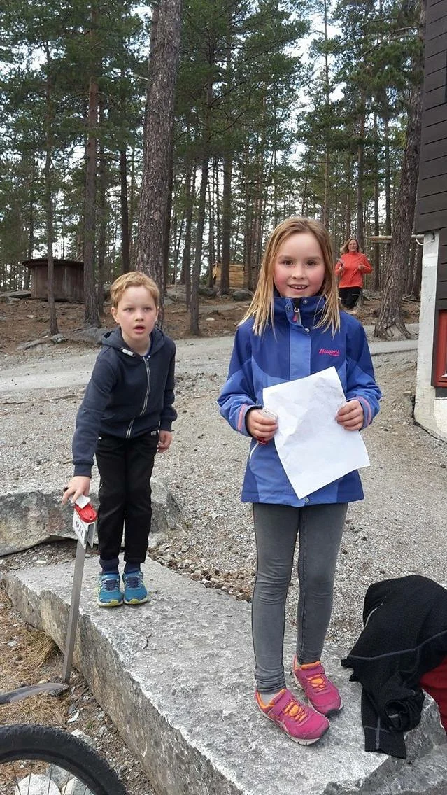 O-løp Kaupanger skule 13. april
