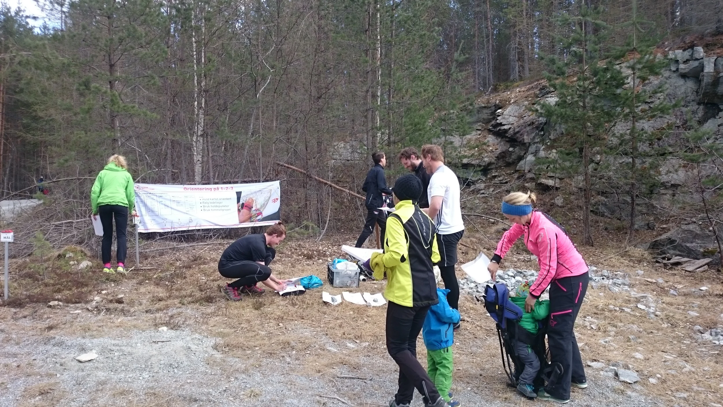 Resultat o-løp 27. april