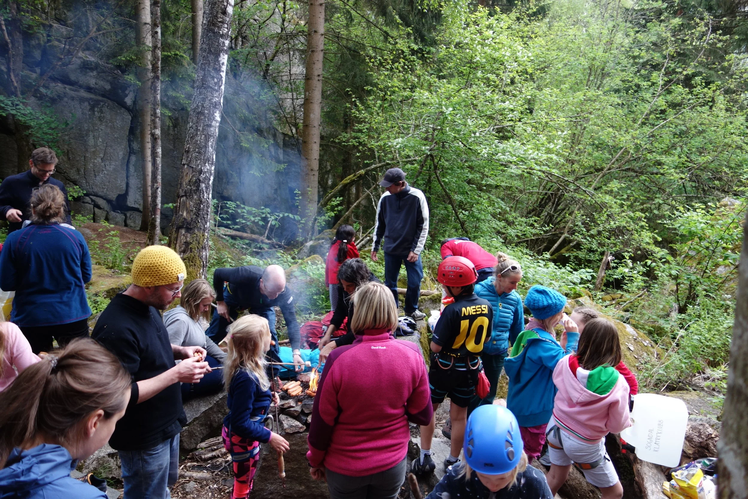 Påmeldingsskjema for barne- og ungdomsklatring våren 2020