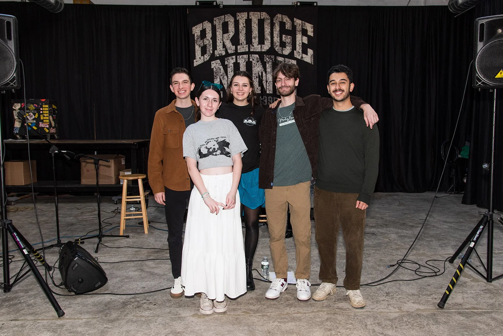 Georgia Wrenn with Marley Brown and her band at Bridge Nine on Sunday, November 17th, 2024. Photo courtesy of Chris Padgett.