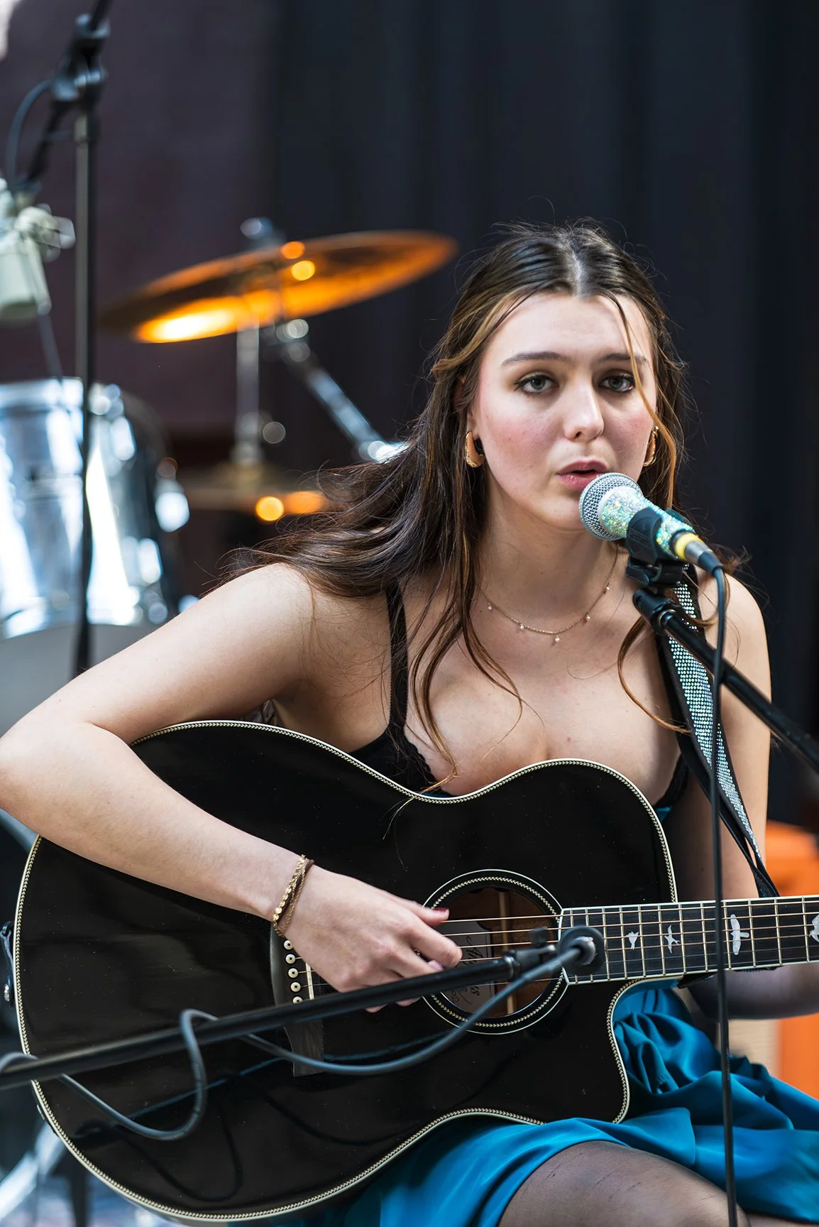 Marley Brown performing live at Bridge Nine on Sunday, November 17th, 2024. Photo courtesy of Chris Padgett.