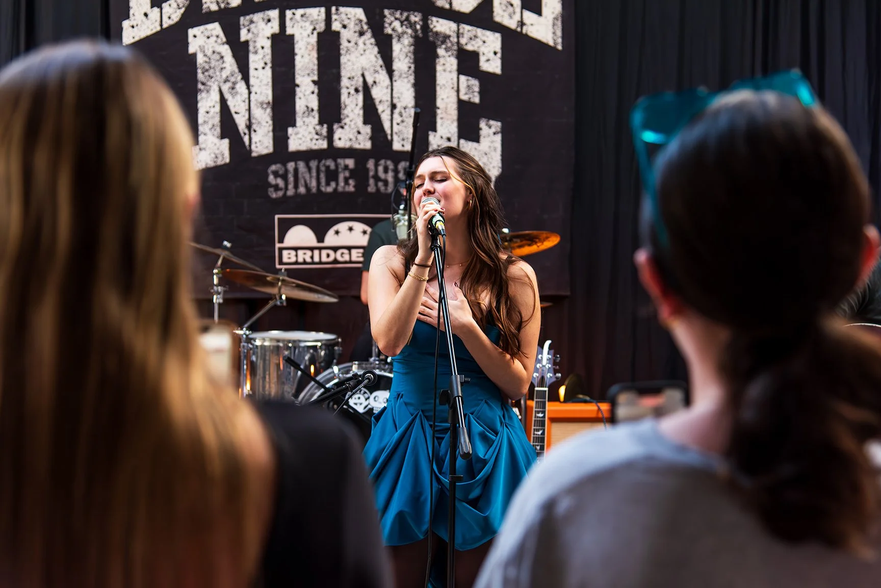Marley Brown performing live at Bridge Nine on Sunday, November 17th, 2024. Photo courtesy of Chris Padgett.