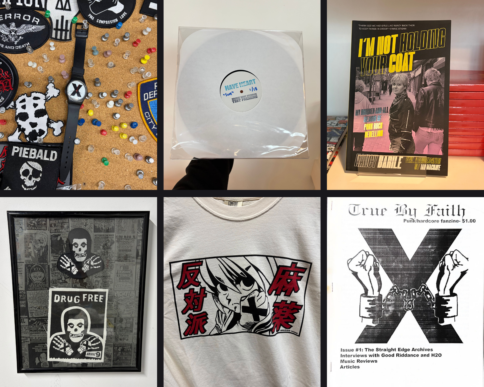 Celebrating Edge Day with B9: Straight Edge Memorabilia