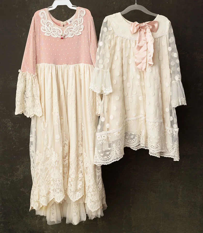 6-8y &amp; 3-5y Frilly Frocks dresses