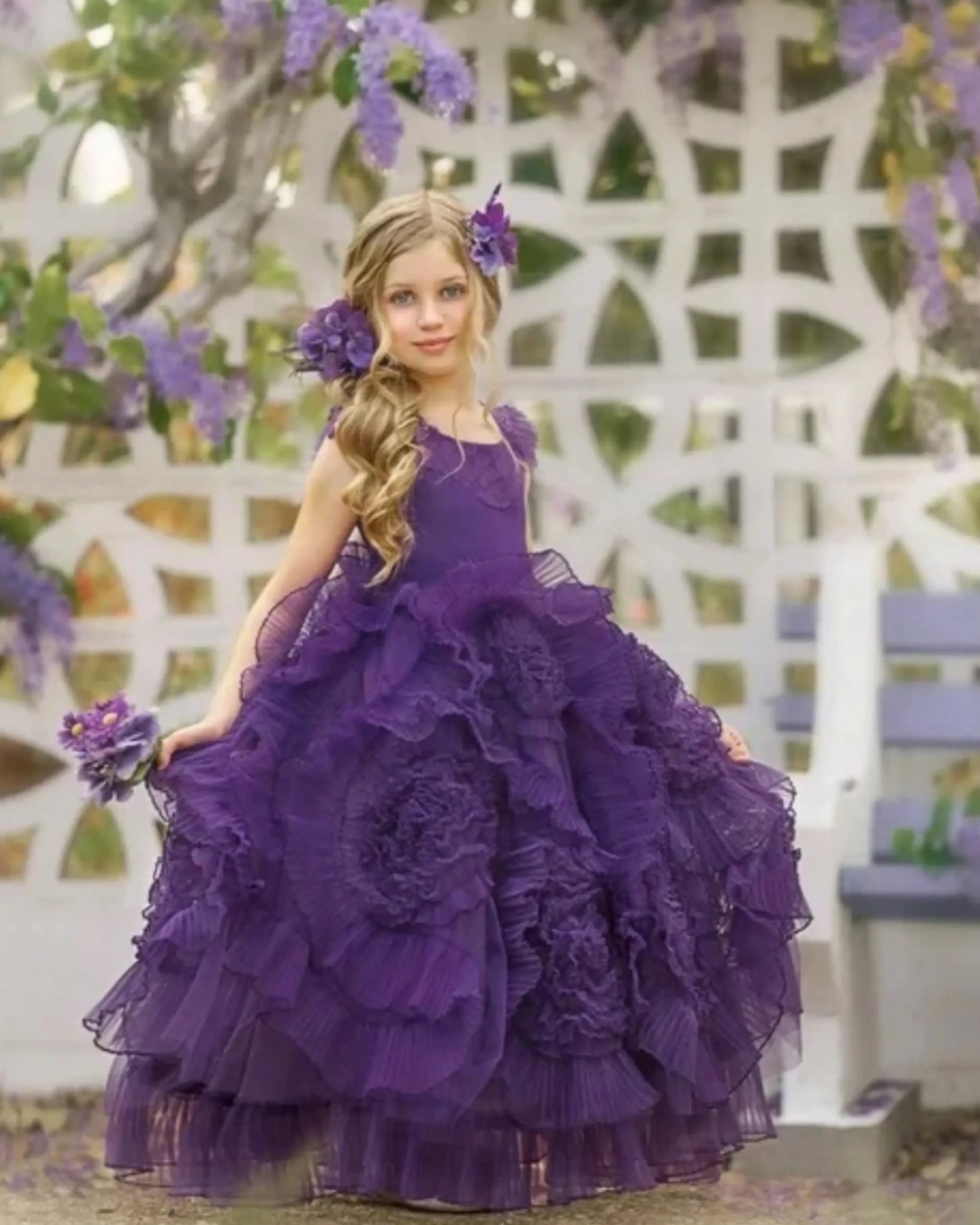 4-6 girl and mom dress S-M
