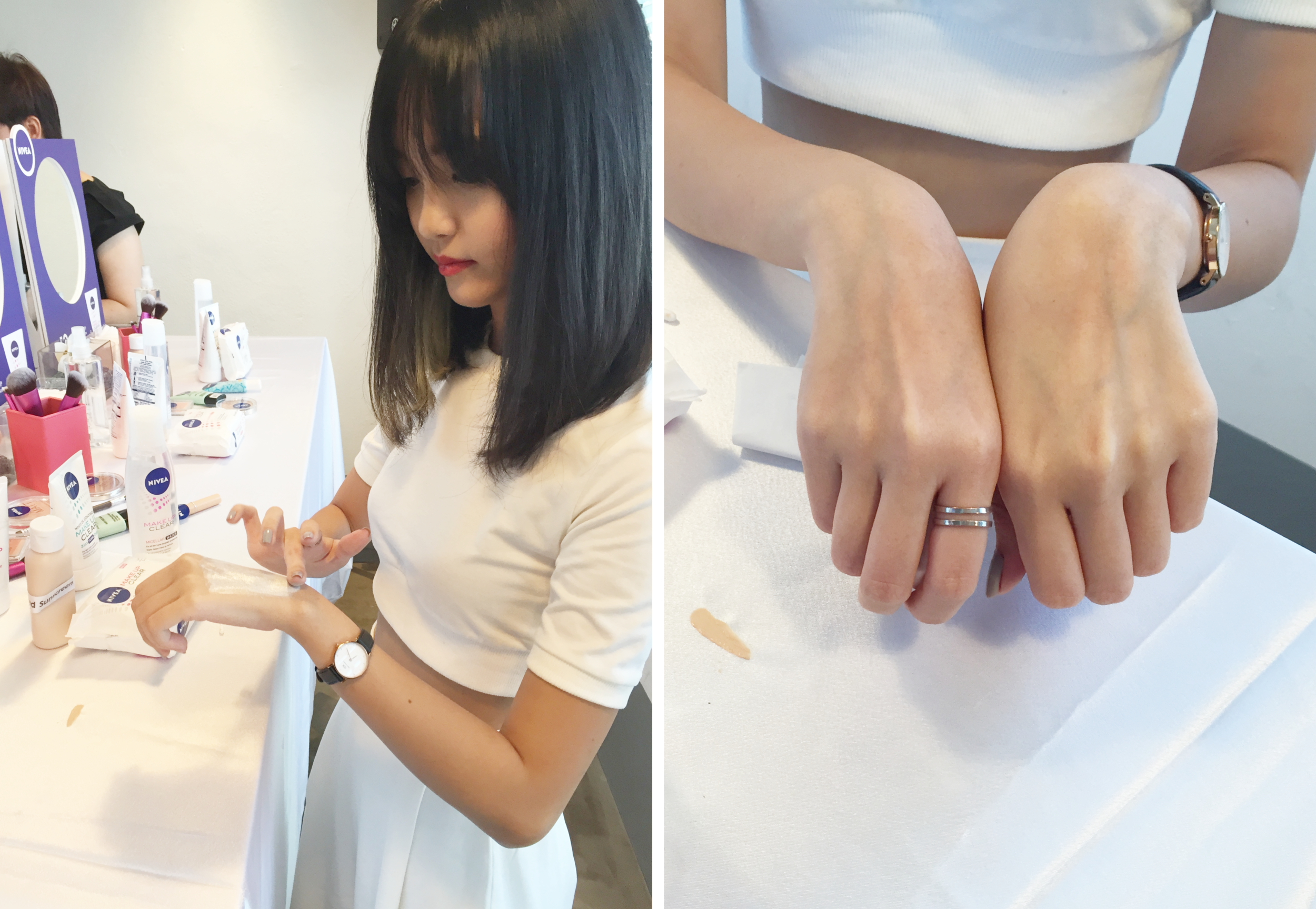 NIVEA Make Up Clear Launch: T rying out the NIVEA Make Up Clear 3-in-1 Mud Cleanser myself