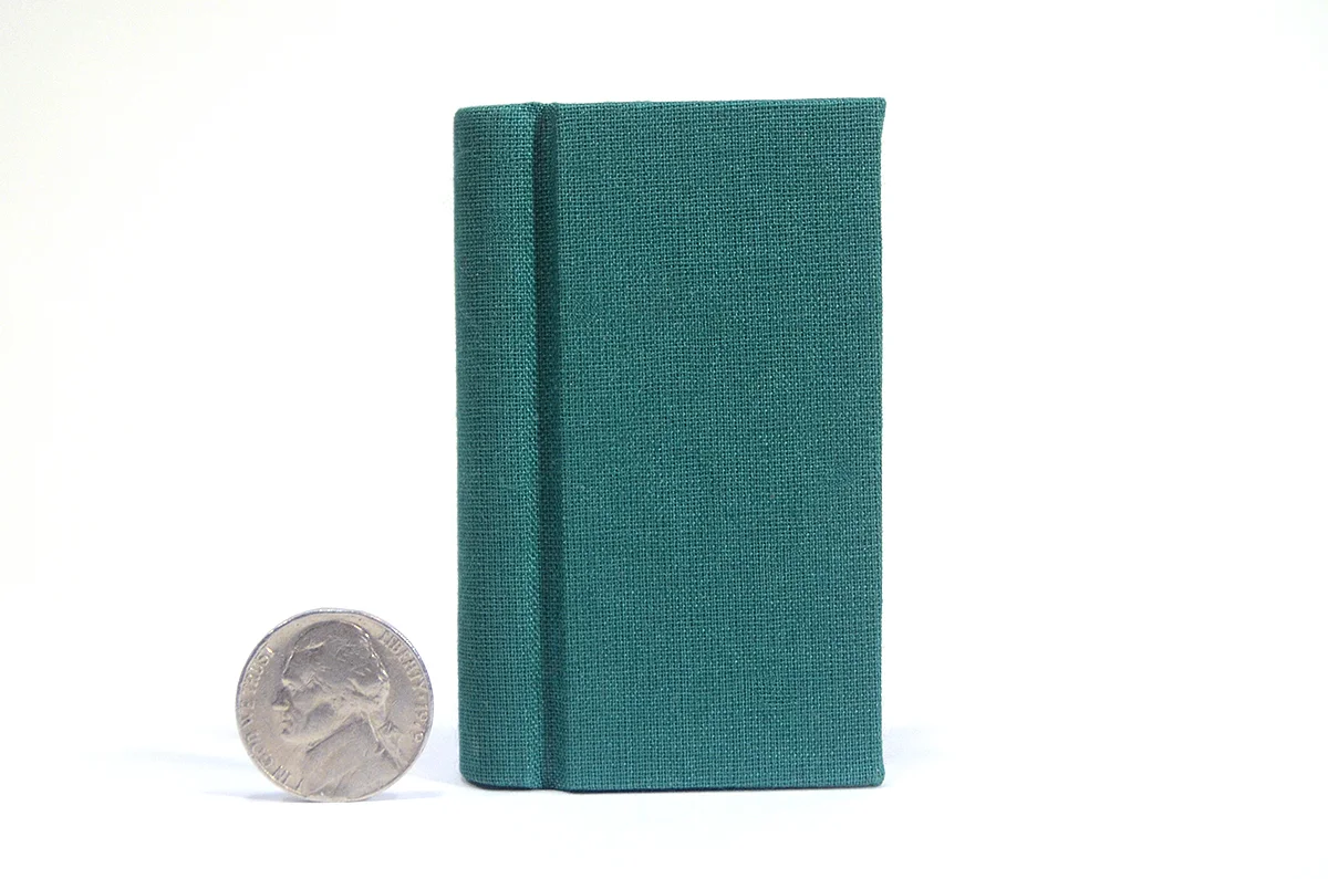 Handmade Book - Deluxe Miniature Springback Journal