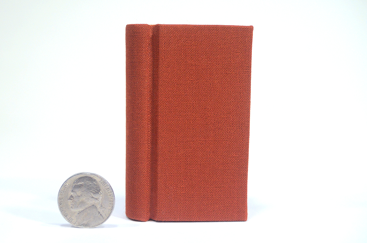 Handmade Book - Deluxe Miniature Springback Journal