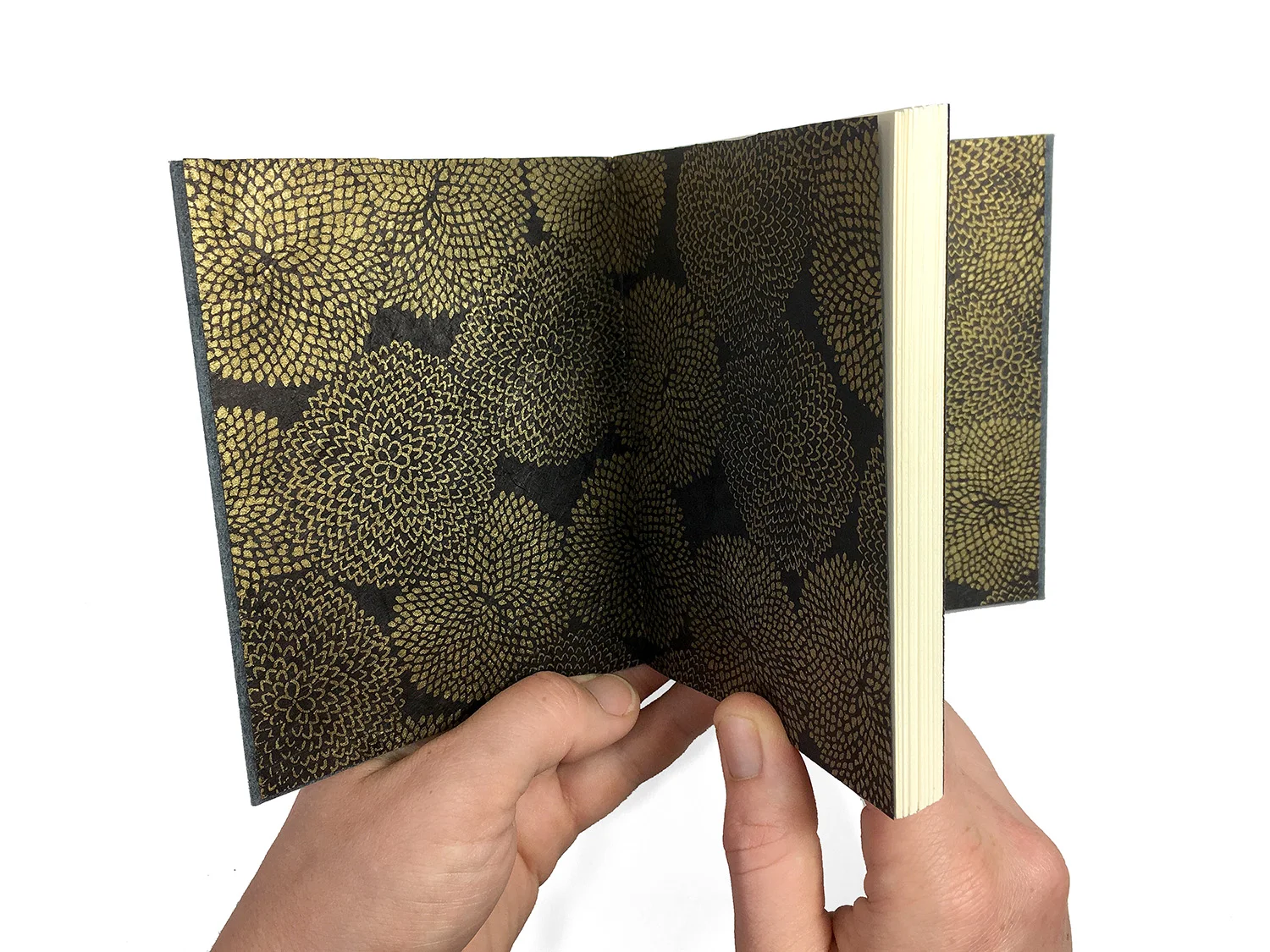 Blue Flax Journal with Gold Ensheets