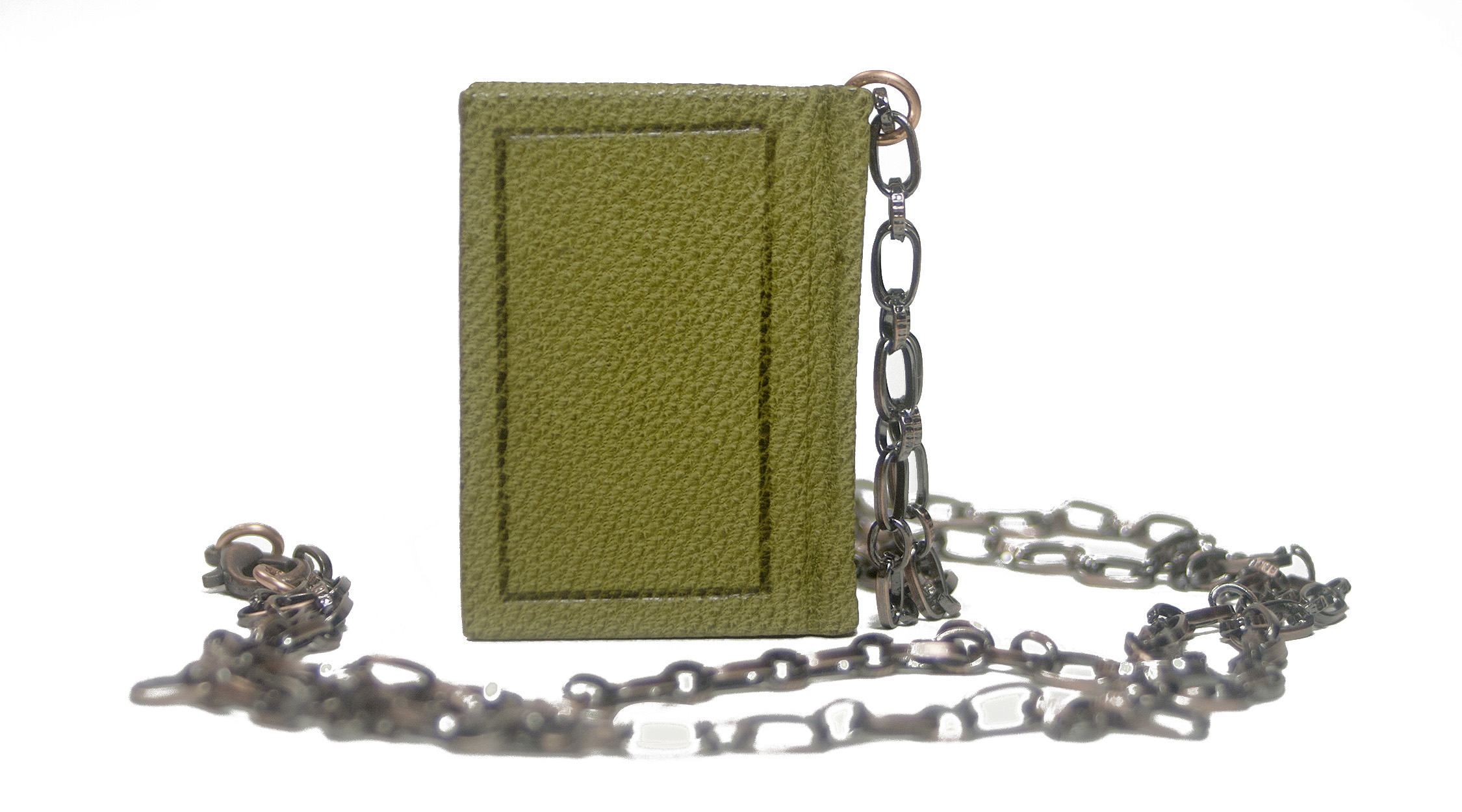 Handmade Leather Book Pendant Necklace