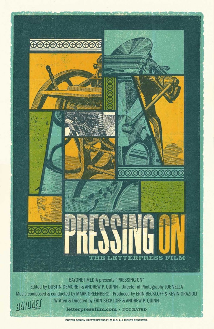 "Pressing On: The Letterpress Film" Artist panel discussion and premier