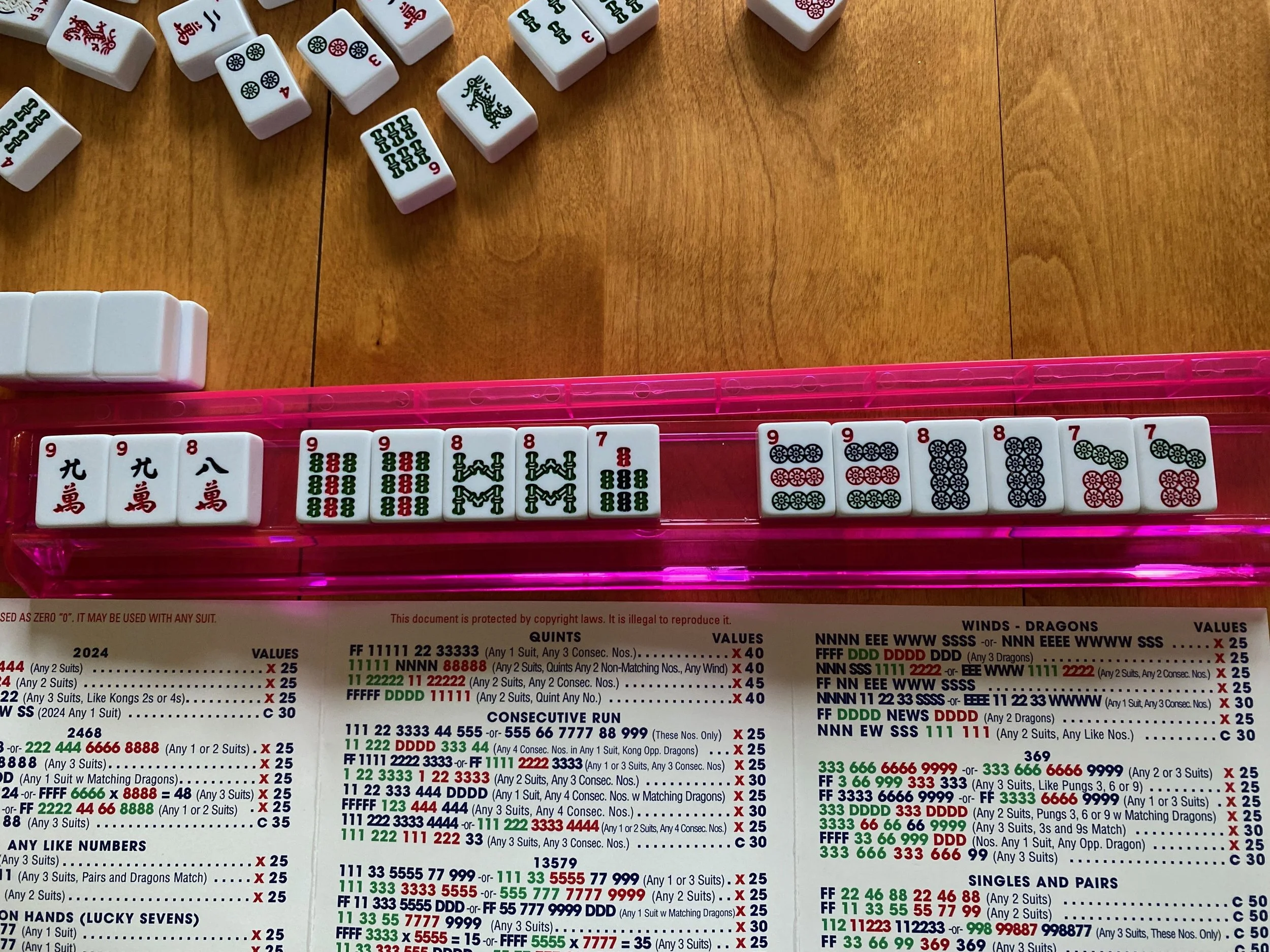 A winning hand!