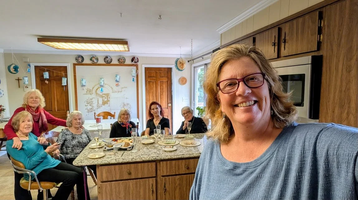 German conversation group lunch, October 2025