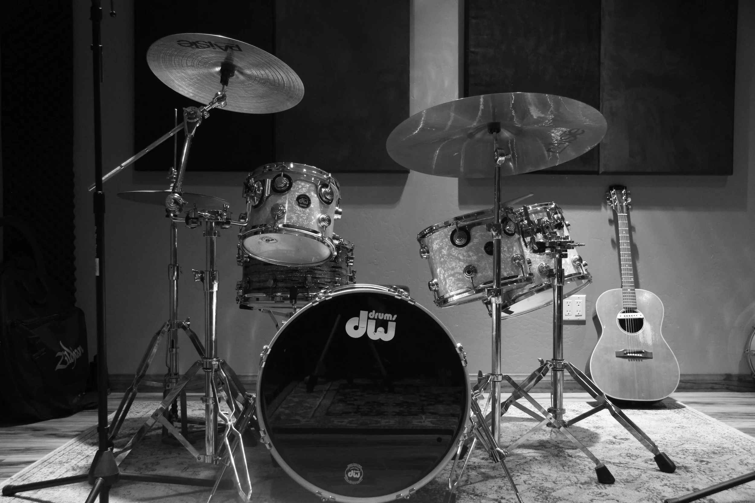  Preset DW drum kit , in case you don't feel like hauling your gear over. 