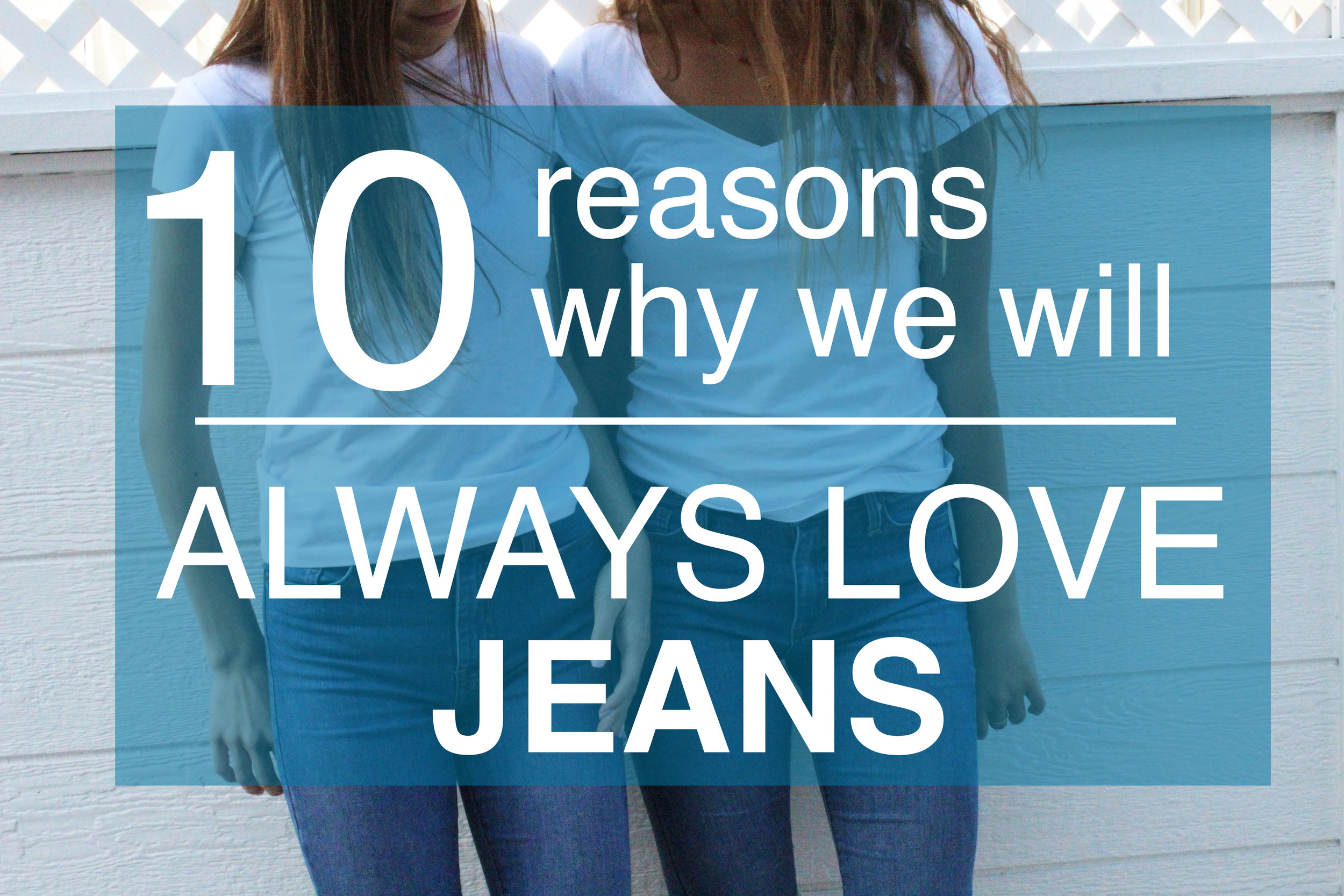 we love jeans