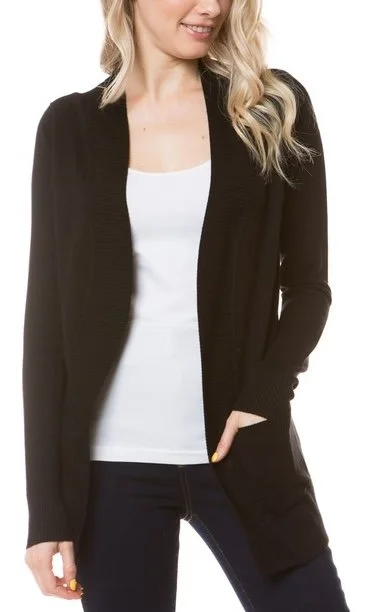 Cardigan Classe-Noir Front.jpeg