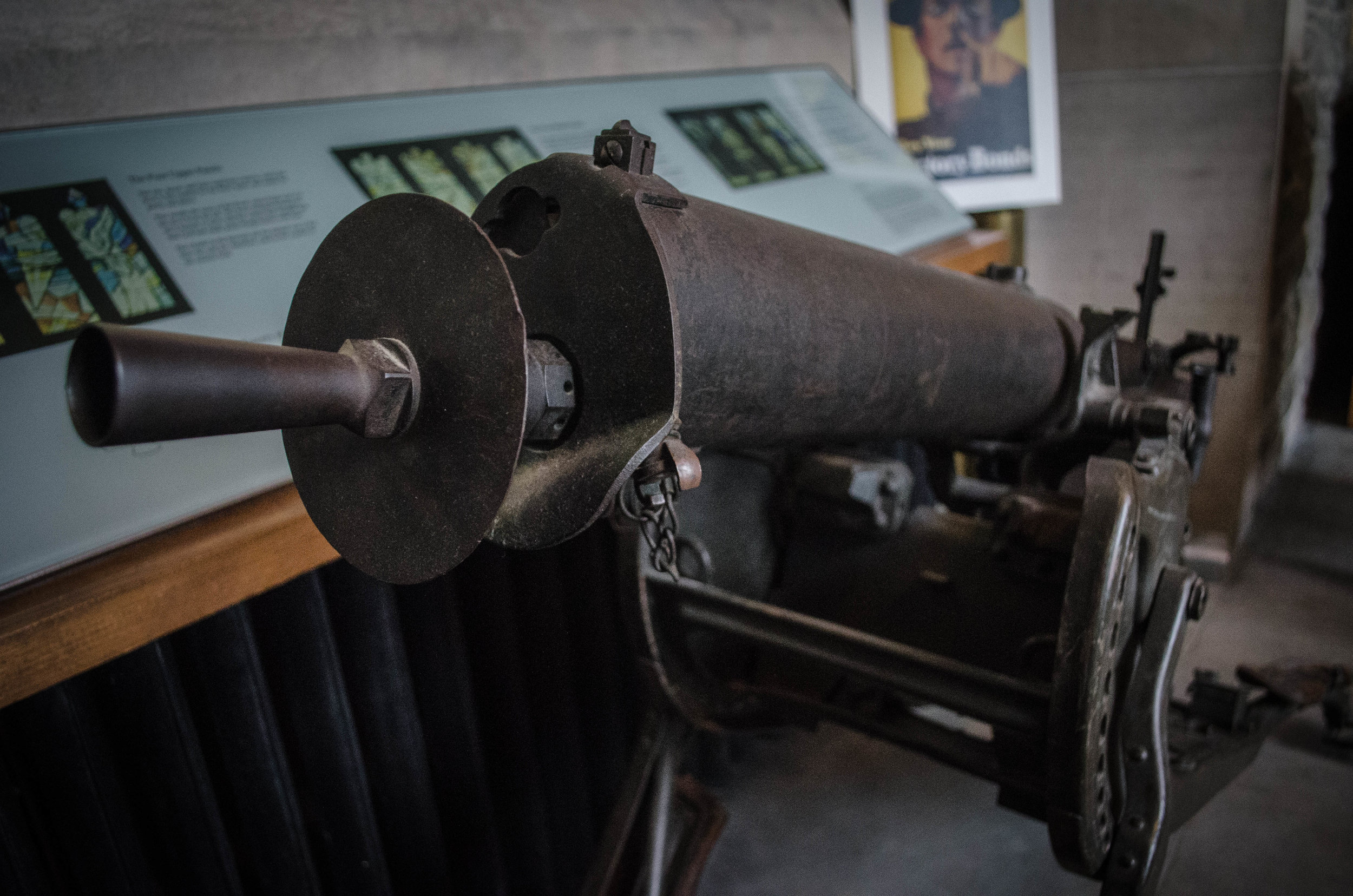 WWI German Machine Gun