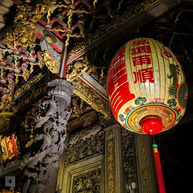 The Lungshan Temple of Manka, in the heart of Taipei, was originally built in 1738. It has been destroyed in numerous earthquakes, fires and bombing raids over the years but the resilience of the Taiwanese community have rebuilt it it every time.

A 
