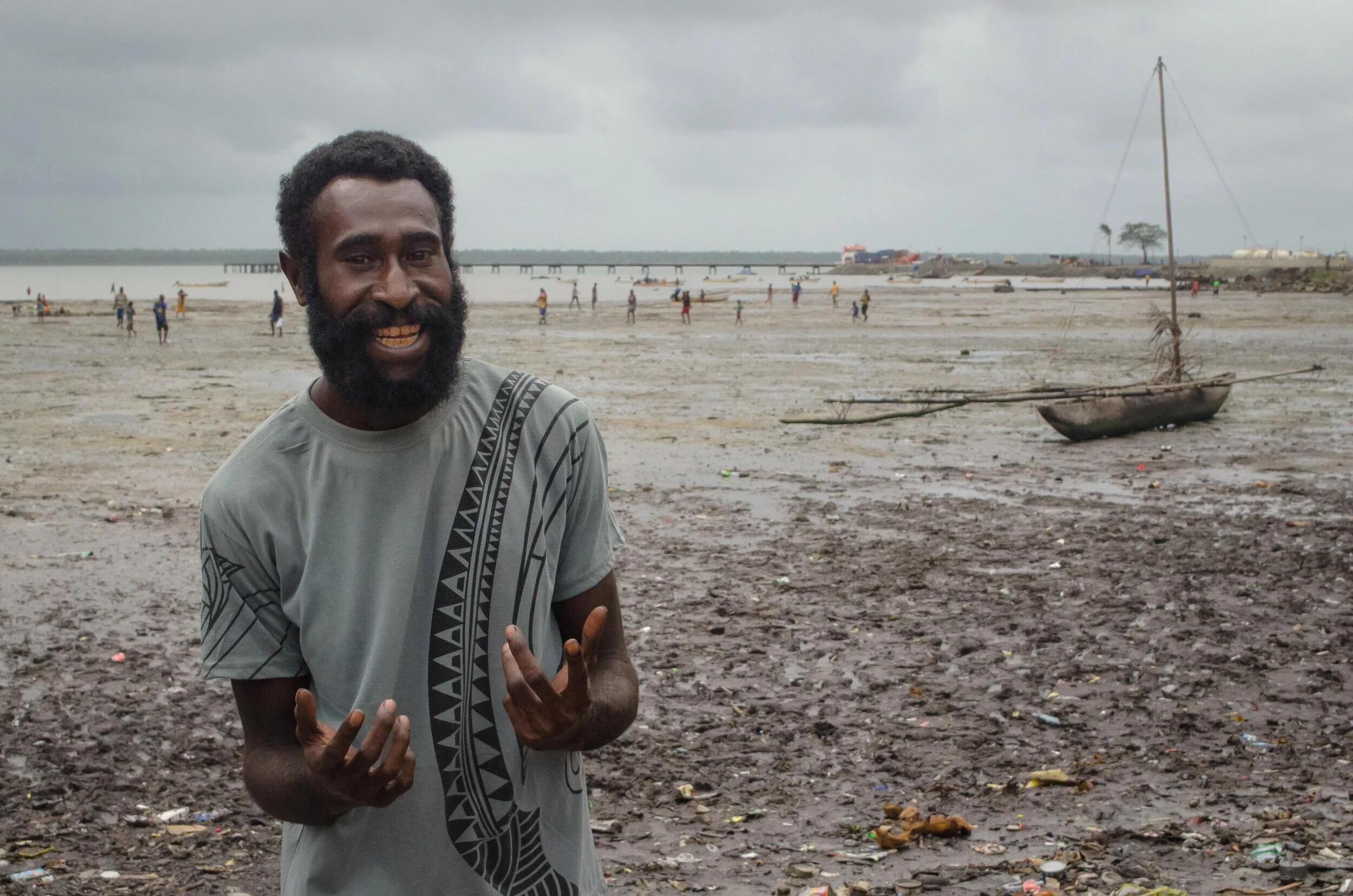 Sesere Aia, Resident of Daru, Papua New Guinea