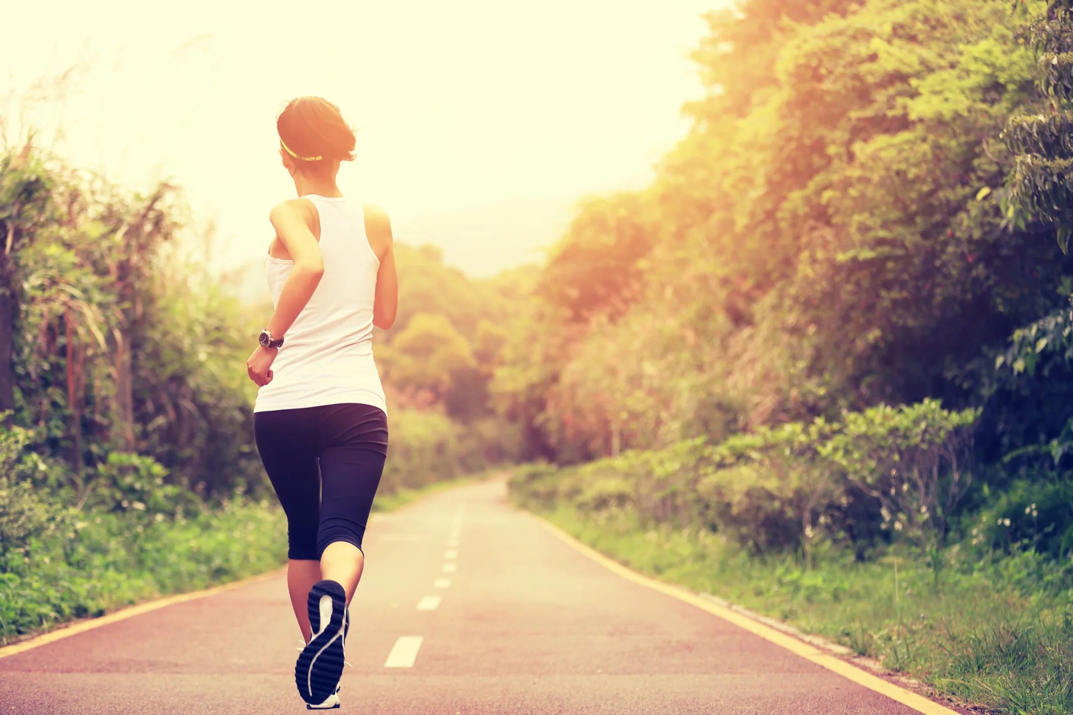 I went for a run today...