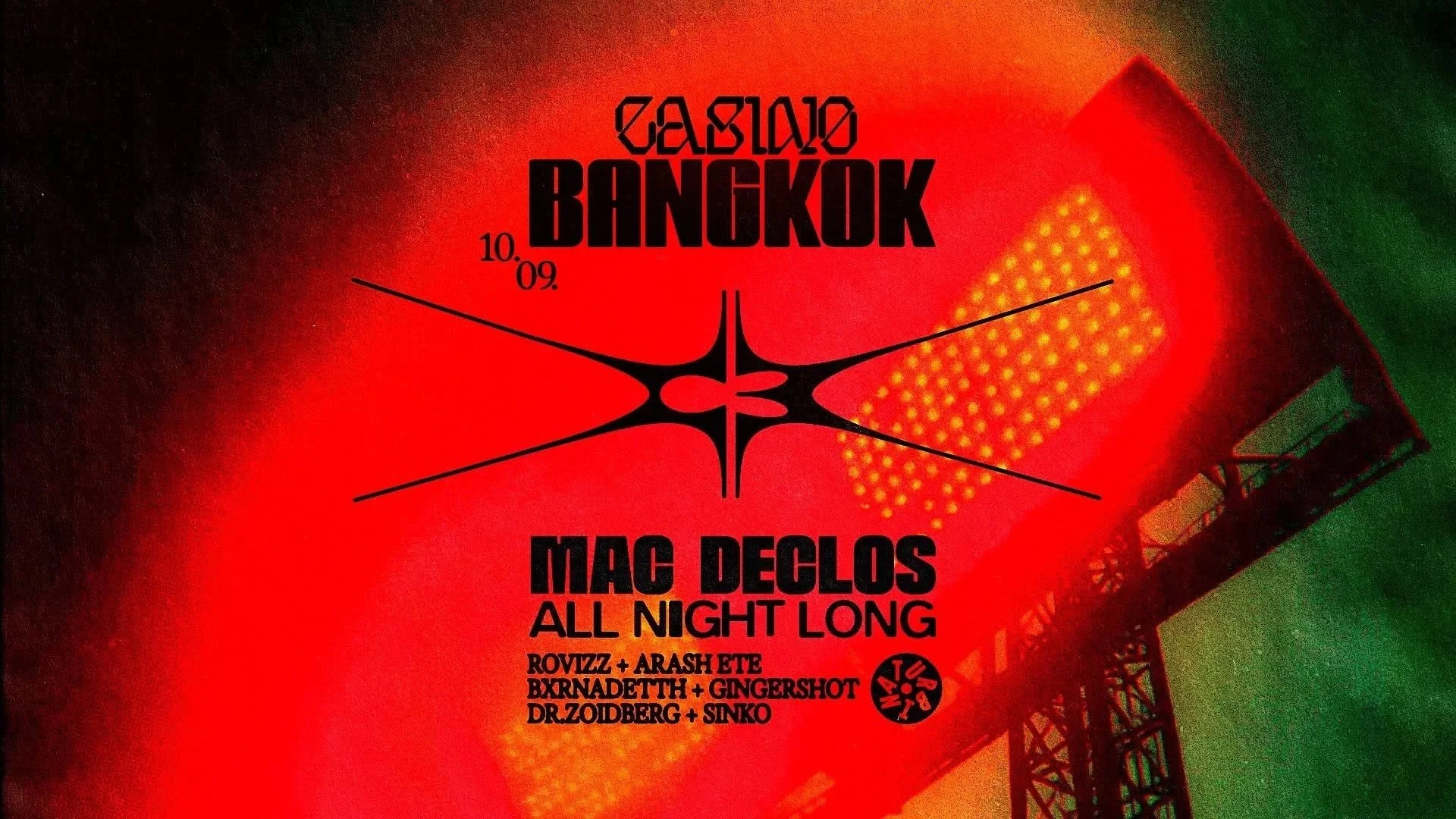 CASINO BANGKOK x TURBINA W/ MAC DECLOS 