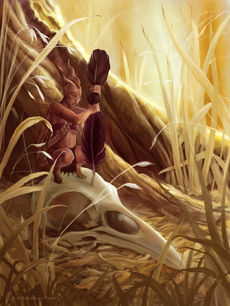 I finished this painting, Crow Killer , just a few days ago. It's an exploration into painting full scenes, and I'm quite pleased with how it came out.