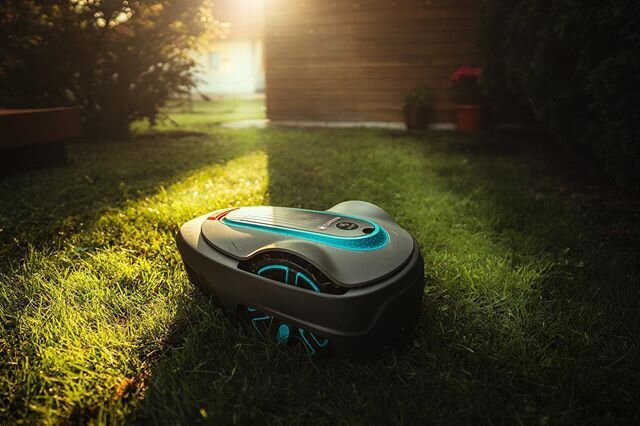 da man keine Schafe im Garten halten darf 🐑 #gardena #mähroboter #robomower #mäher #sileno #gardenasileno #lightandshadow