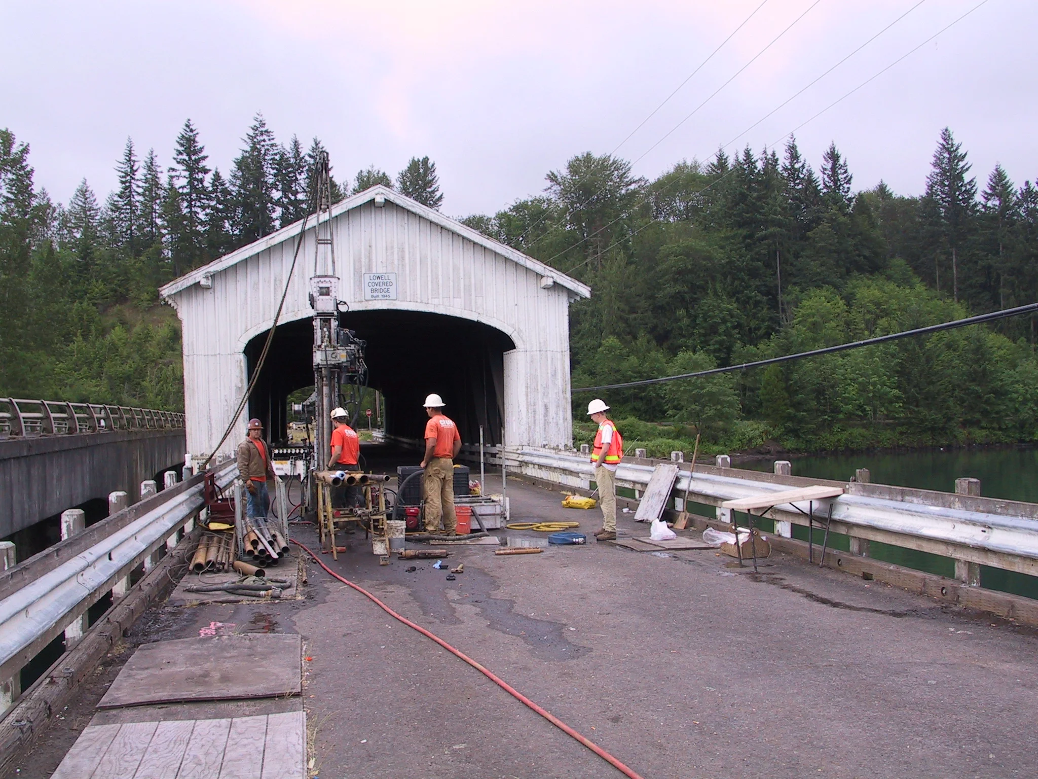 Lowell Covered Bridge — Foundation Engineering, Inc.