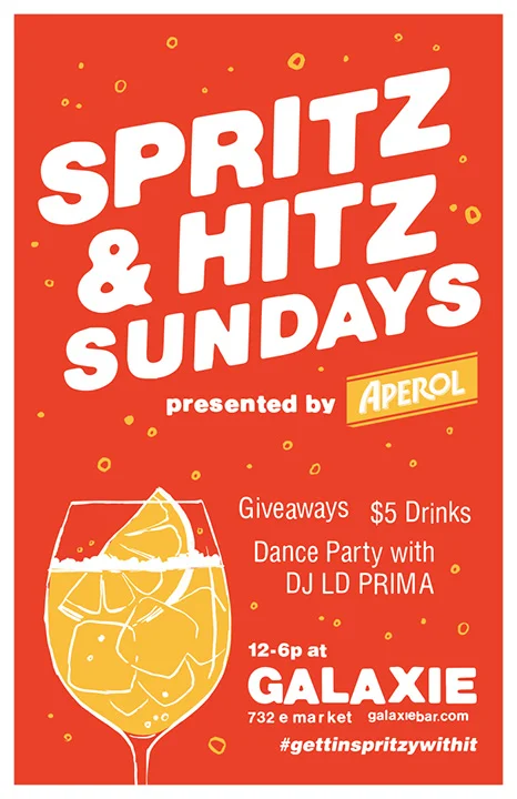 Spritz & Hitz Promotional Poster