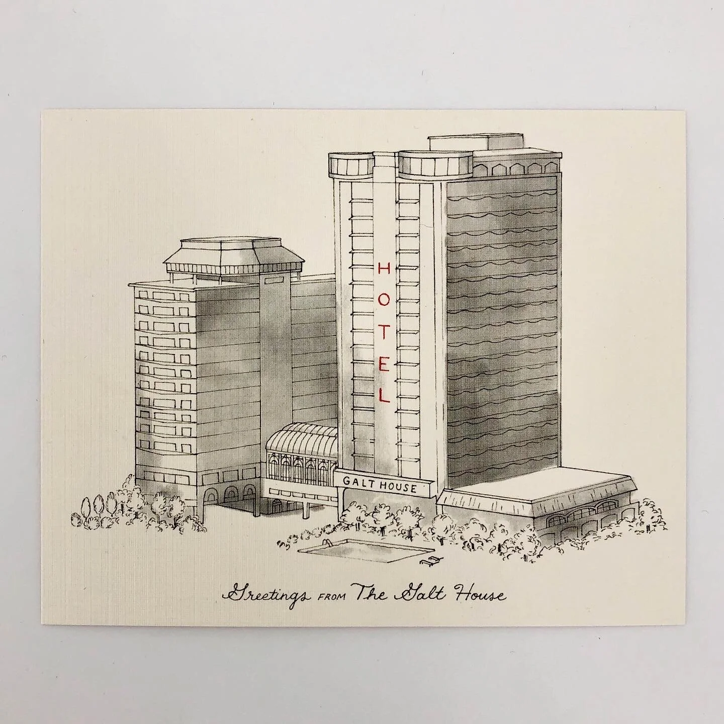 Galt House Hotel Postcard